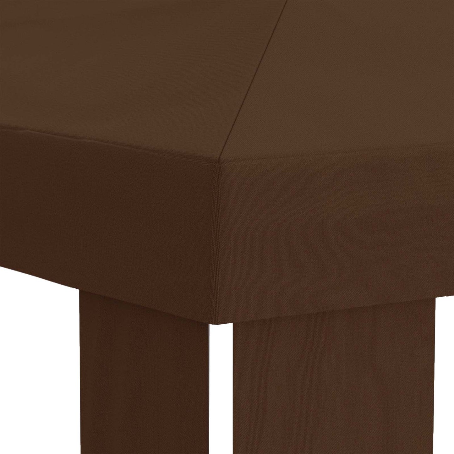 vidaXL Κάλυμμα Γκαζebo 6 x 3 m Καφέ Πολυεστέρας 190 gsm