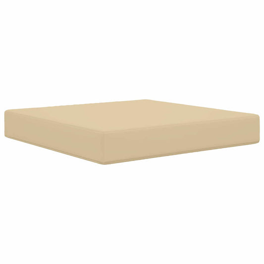 vidaXL Μαξιλάρι Καναπέ Εξωτερικού Χώρου Μπεζ 60 x 60 x 8 εκ.