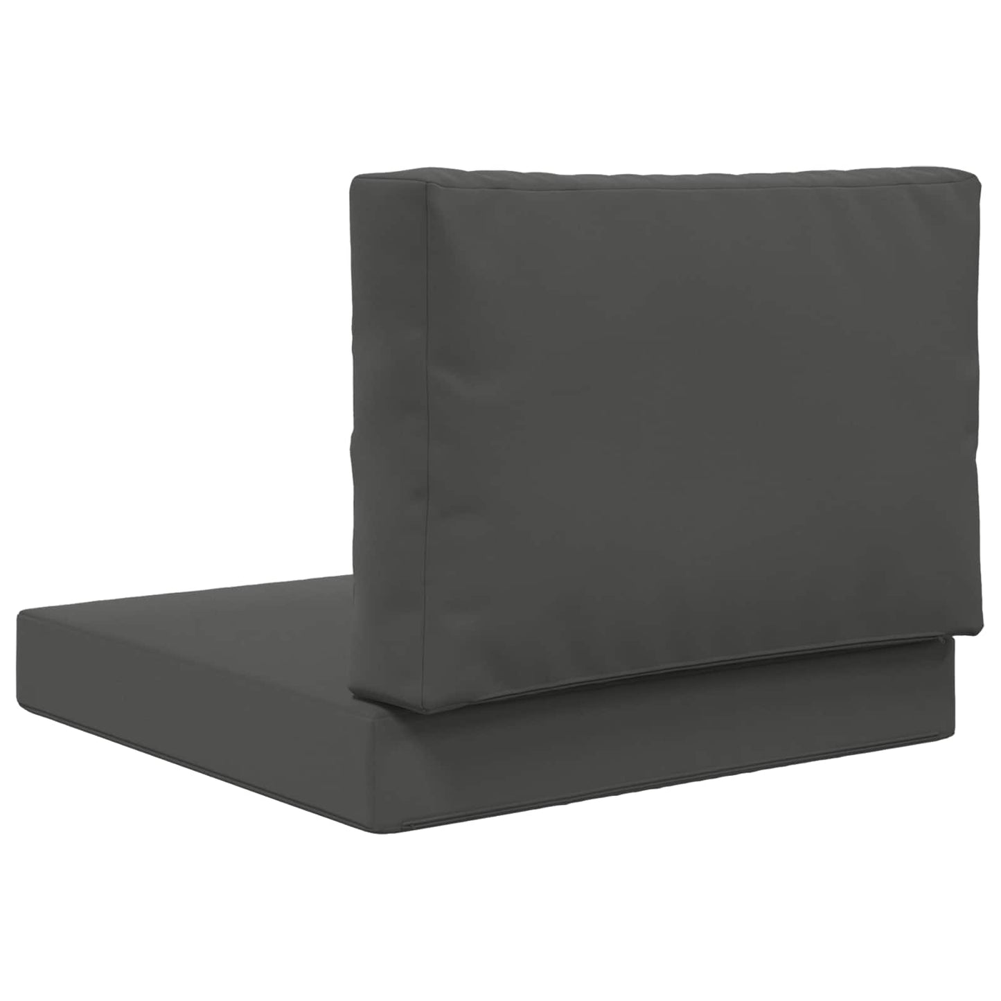 vidaXL Μαξιλάρι Καναπέ Εξωτερικού Χώρου 2 pcs Ανθρακί Πολυεστέρας