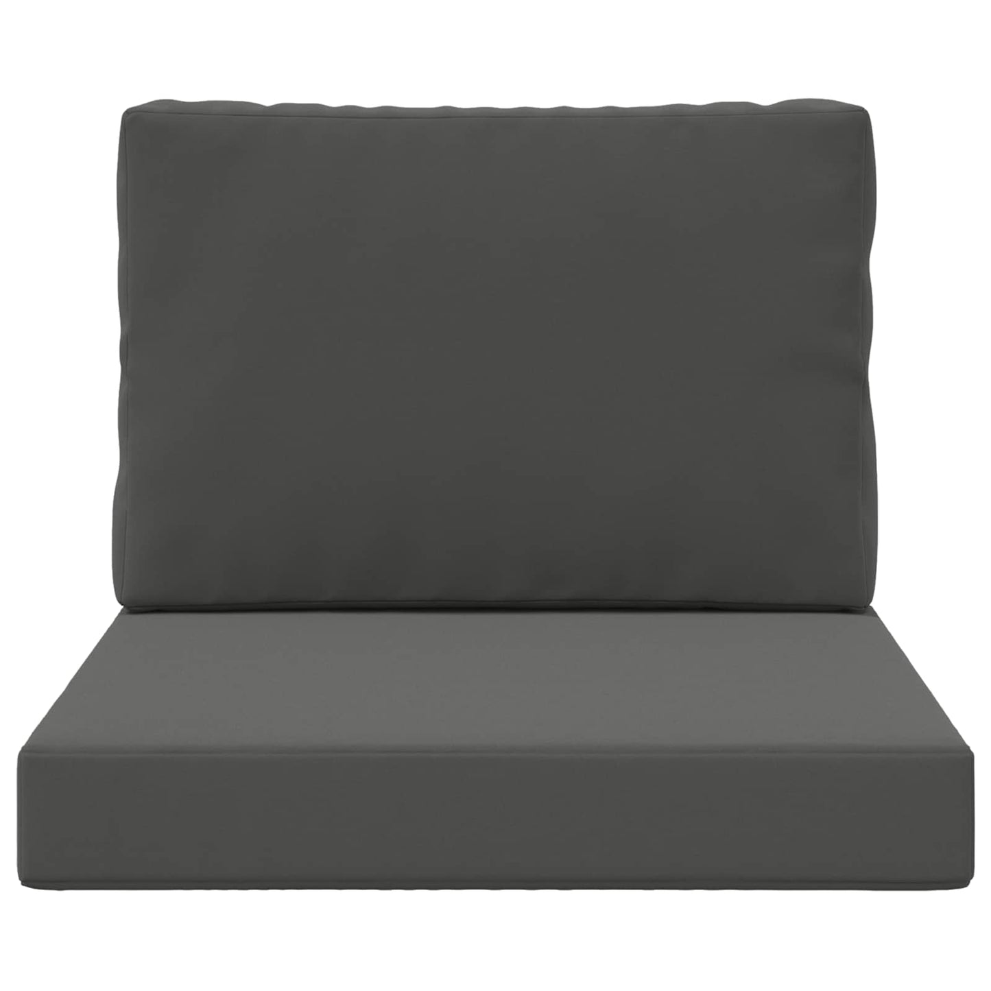 vidaXL Μαξιλάρι Καναπέ Εξωτερικού Χώρου 2 pcs Ανθρακί Πολυεστέρας