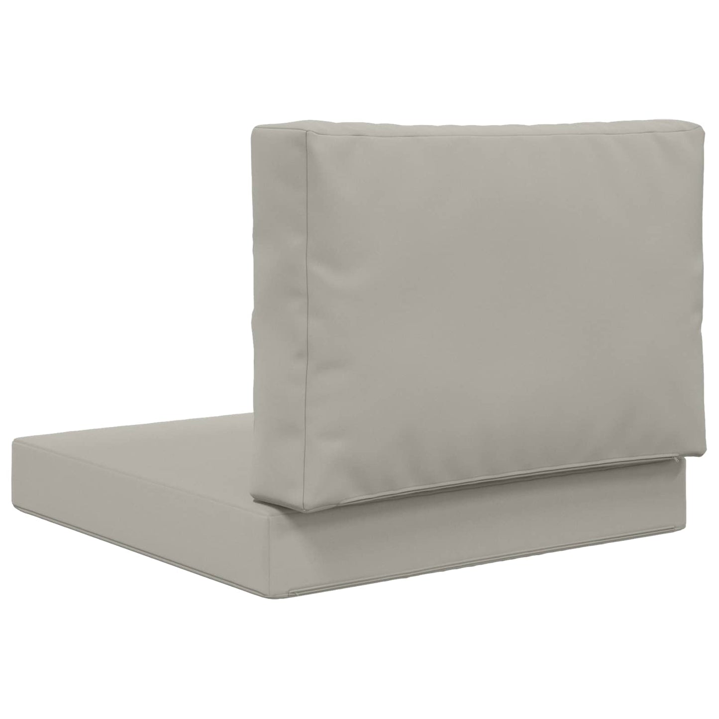 vidaXL Μαξιλάρι Καναπέ Εξωτερικού Χώρου 2 pcs Γκρι Πολυεστέρας
