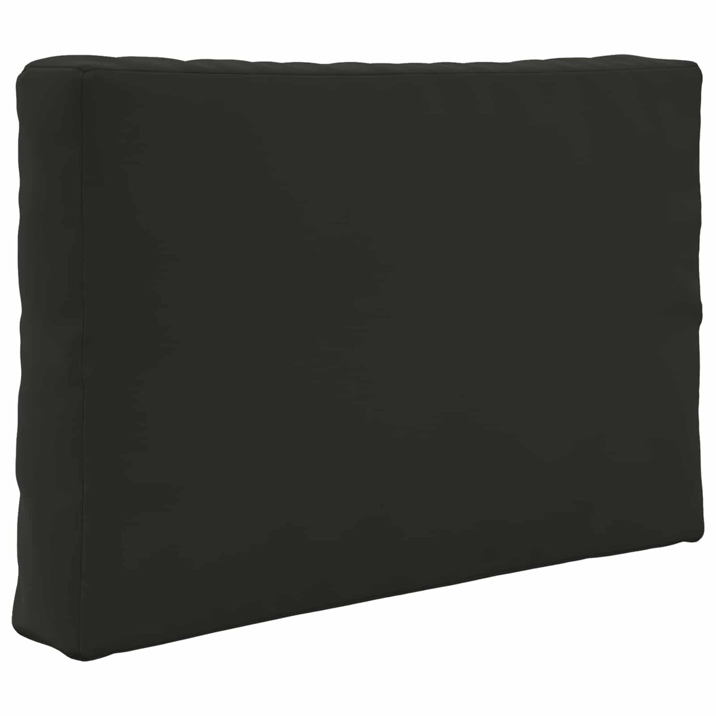vidaXL Μαξιλάρι Καναπέ Εξωτερικού Χώρου 2 pcs Μαύρο Πολυεστέρας