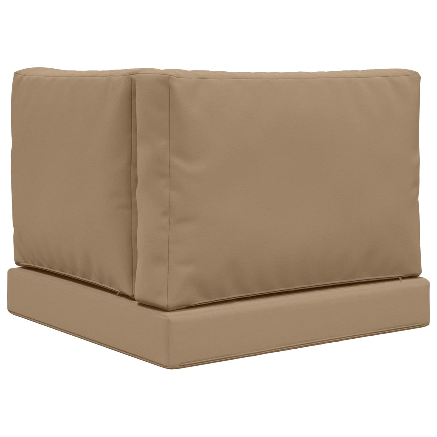 vidaXL Μαξιλάρι Καναπέ Εξωτερικού Χώρου 3 pcs Taupe Πολυεστέρας