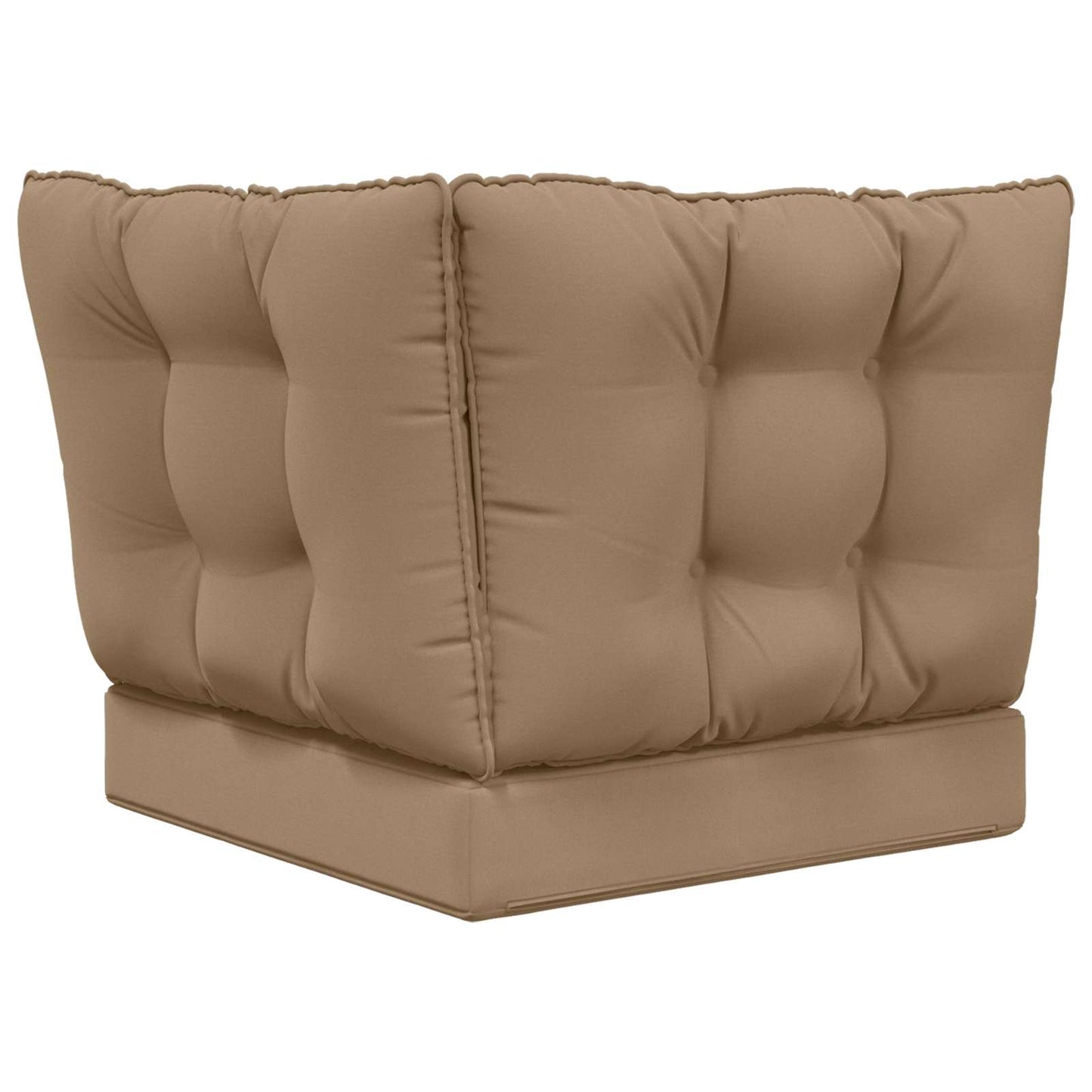 vidaXL Μαξιλάρι Καναπέ Εξωτερικού Χώρου 3 pcs Taupe Πολυεστέρας