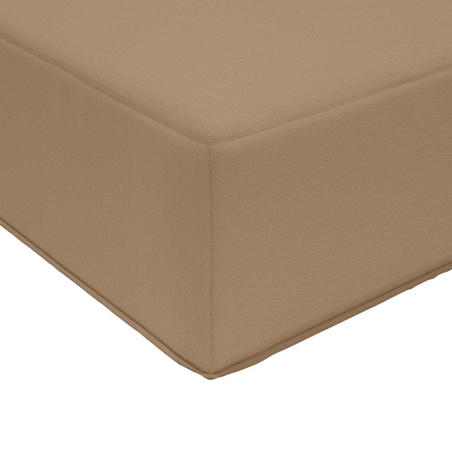 vidaXL Μαξιλάρι Καναπέ Εξωτερικού Χώρου 2 pcs Taupe Πολυεστέρας