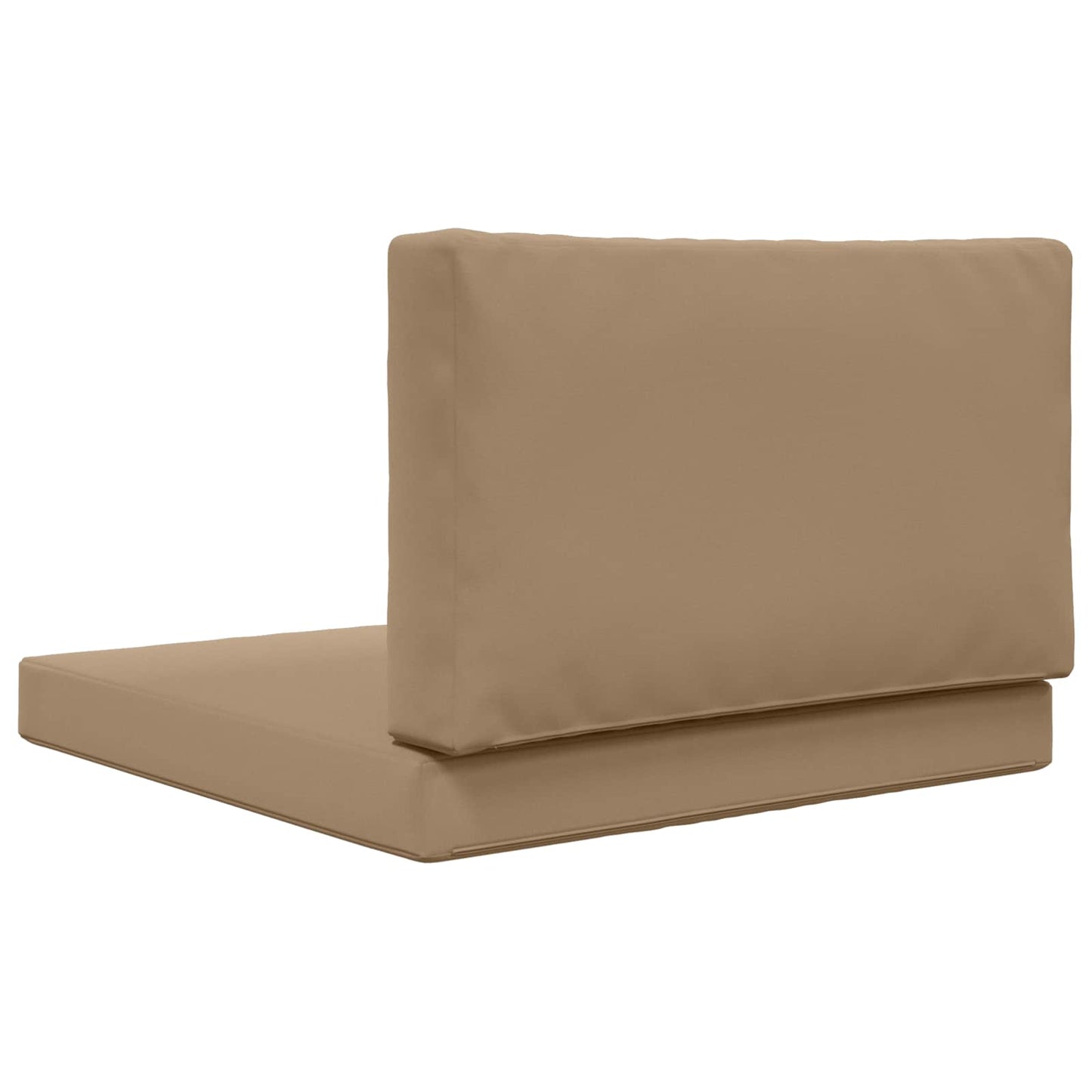 vidaXL Μαξιλάρι Καναπέ Εξωτερικού Χώρου 2 pcs Taupe Πολυεστέρας