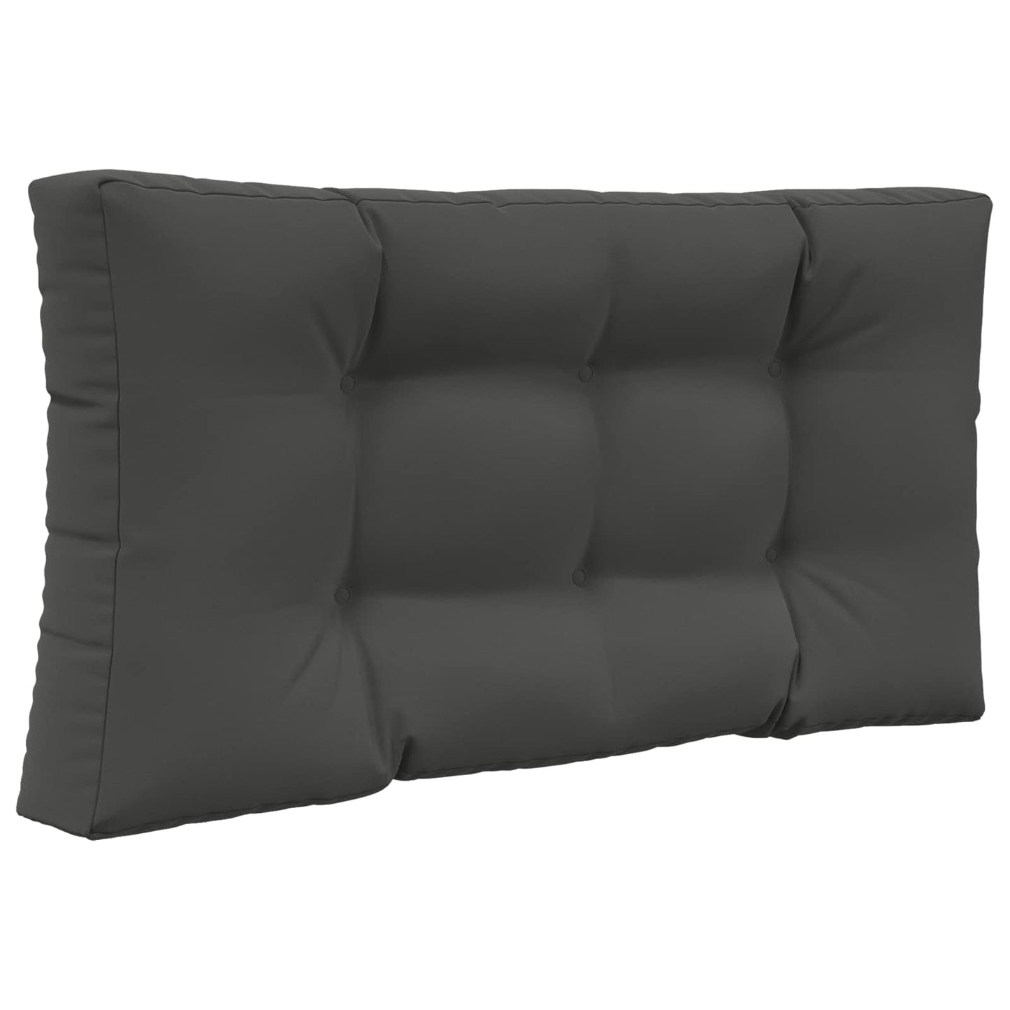 vidaXL Μαξιλάρι Καναπέ Εξωτερικού Χώρου 2 pcs Ανθρακί Πολυεστέρας