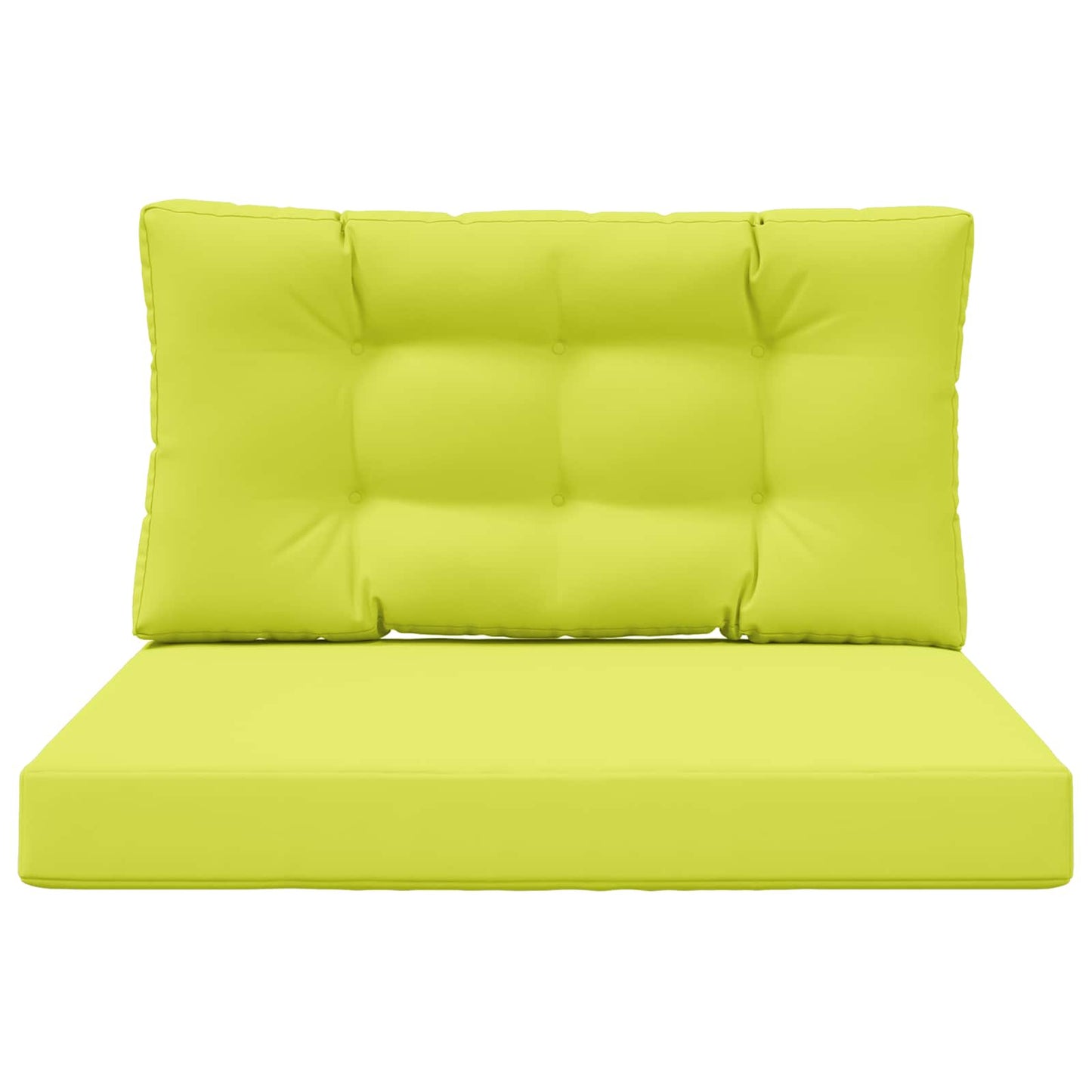 vidaXL Μαξιλάρι Καναπέ Εξωτερικού Χώρου 2 pcs Πράσινο Πολυεστέρας