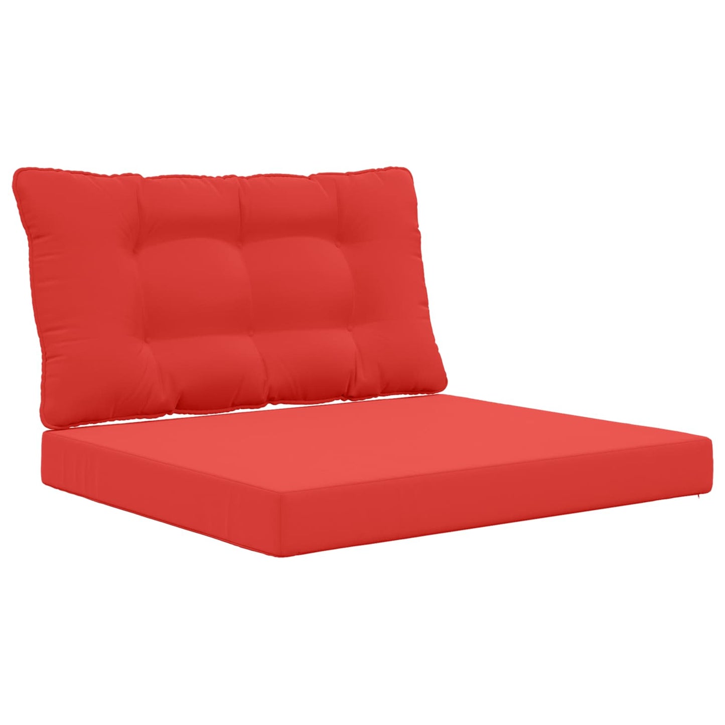 vidaXL Μαξιλάρι Καναπέ Εξωτερικού Χώρου 2 pcs Κόκκινο Πολυεστέρας