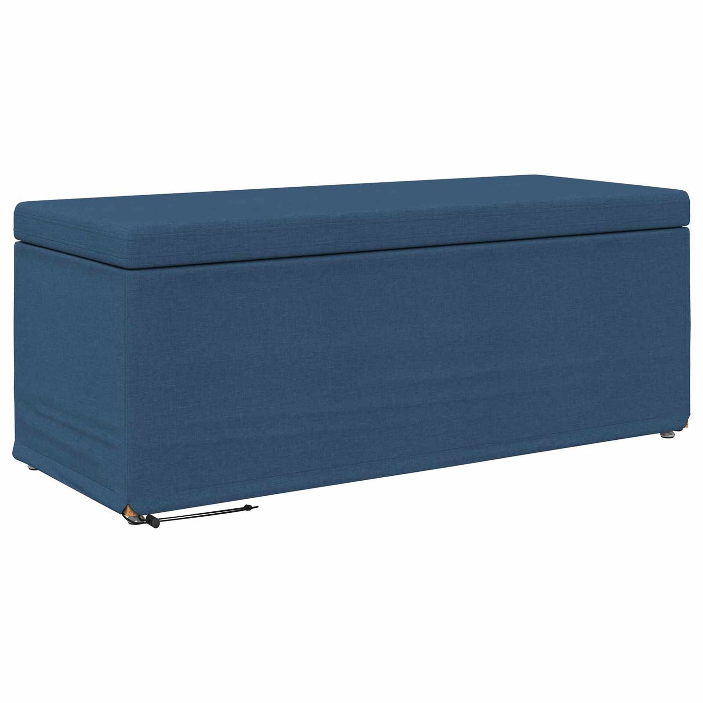 vidaXL Σκαμνί Μπλε 101 x 41 x 40 εκ Ύφασμα και Επεξεργασμένο Ξύλο
