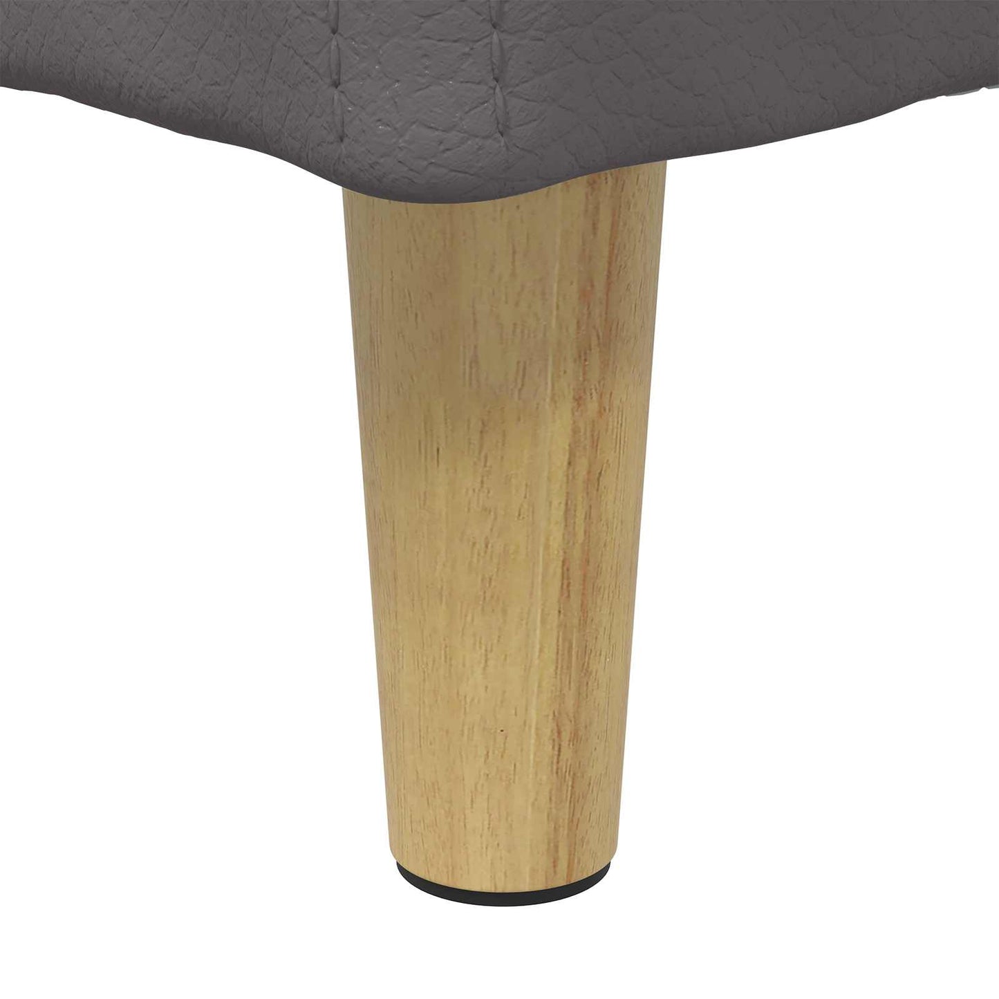 vidaXL Οθωμανικό αποθήκευσης Γκρι 40 x 40 x 45 cm Τεχνητό δέρμα