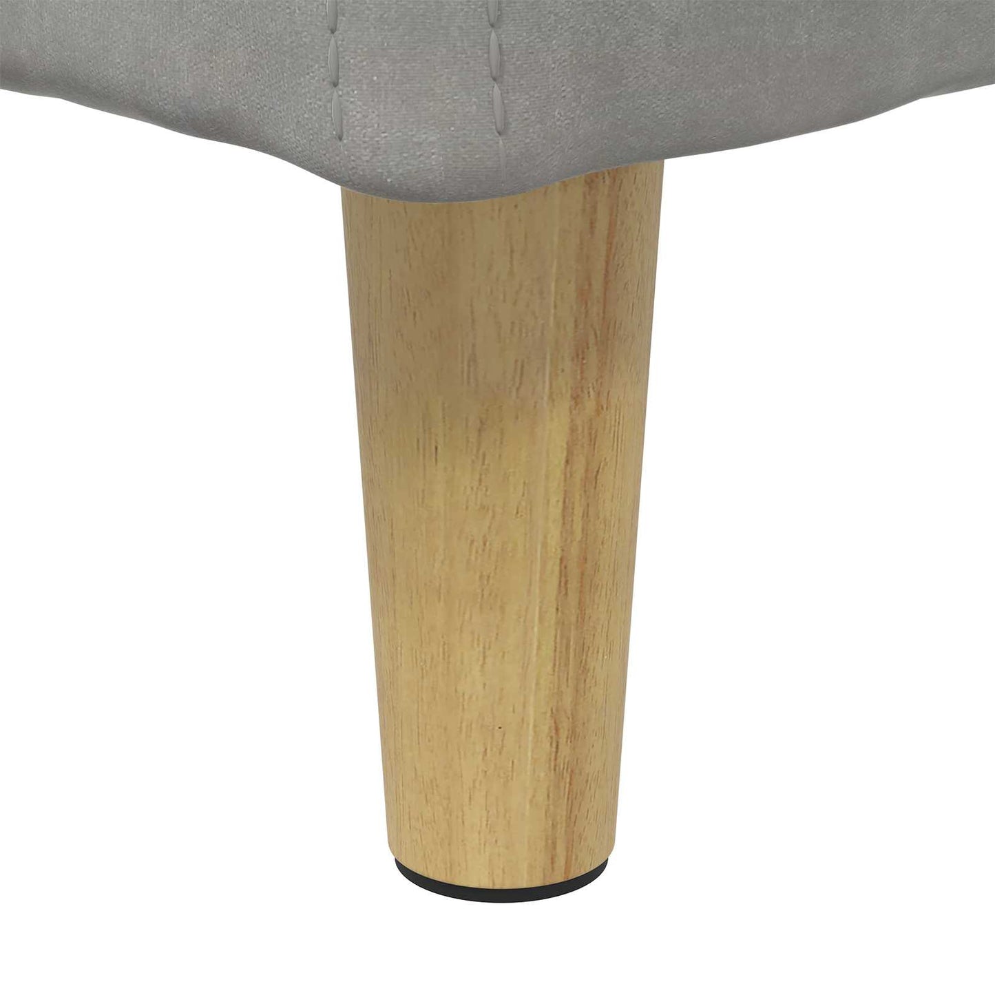 vidaXL Οθωμανικό αποθήκευσης Ανοιχτό γκρι 60 x 60 x 45 cm Βελούδο