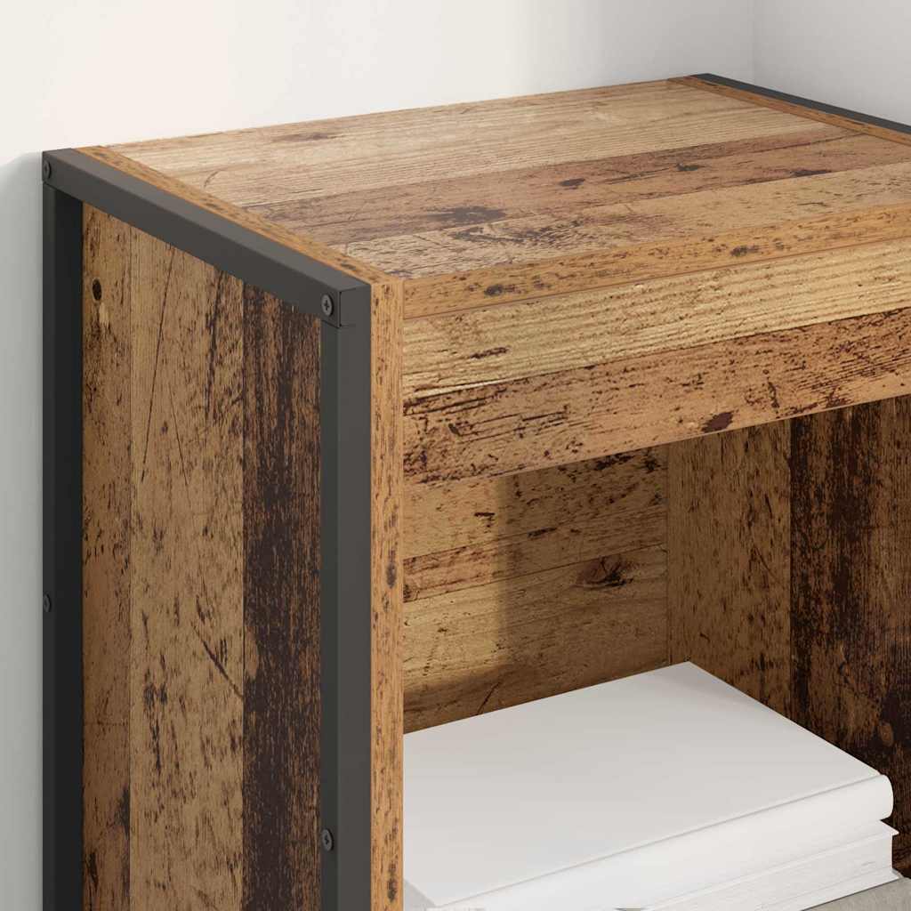 vidaXL Βιβλιοθήκη Παλιό Ξύλο 80 x 30 x 155 εκ Επεξεργασμένο ξύλο