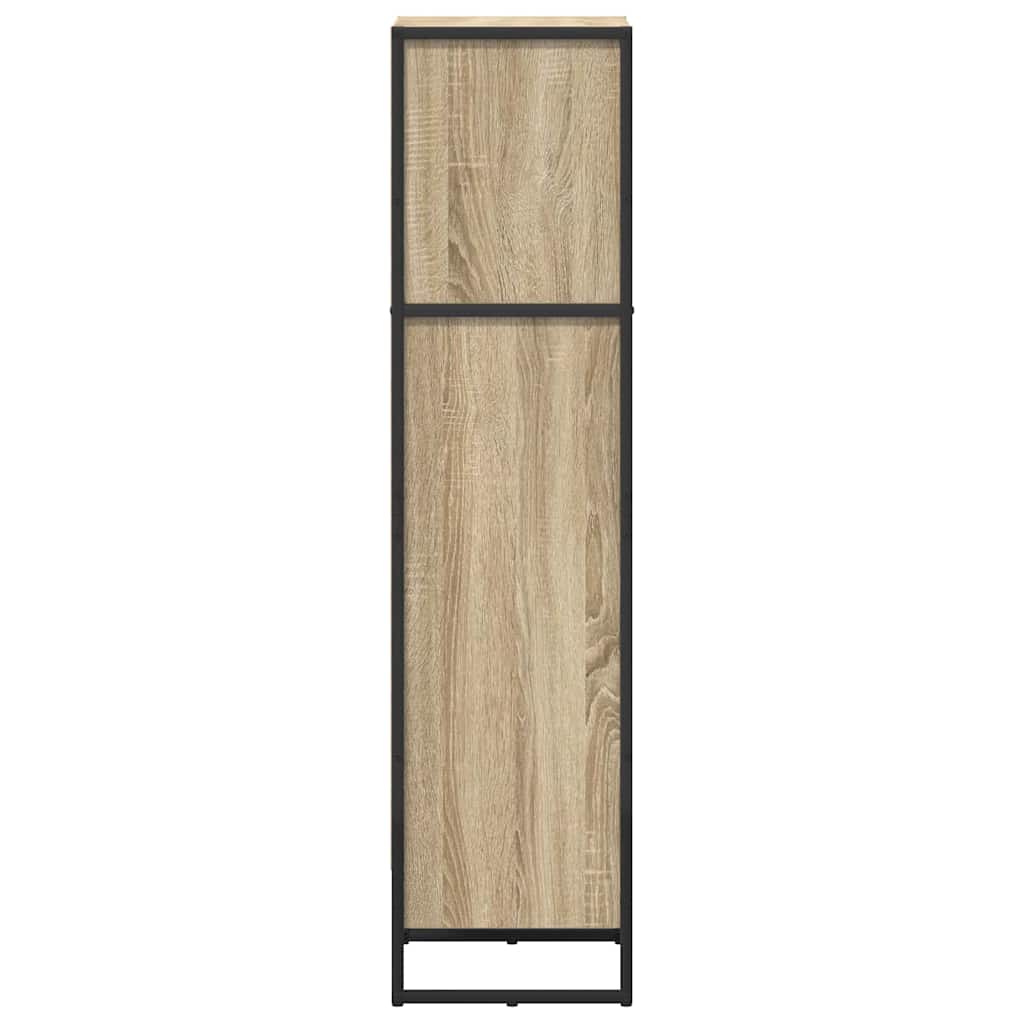 vidaXL Βιβλιοθήκη Σονόμα 80 x 30 x 155 εκ Επεξεργασμένο ξύλο