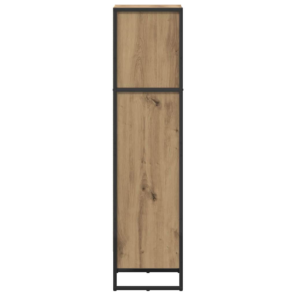 vidaXL Βιβλιοθήκη Καρυδιά Χειροποίητης Εργασίας 80 x 30 x 155 εκ