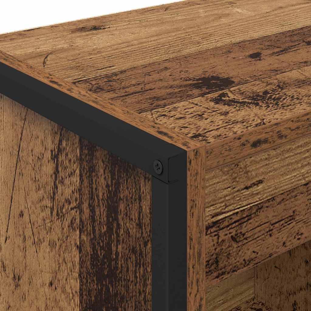 vidaXL Βιβλιοθήκη Παλιό Ξύλο 80 x 30 x 155 εκ Επεξεργασμένο ξύλο