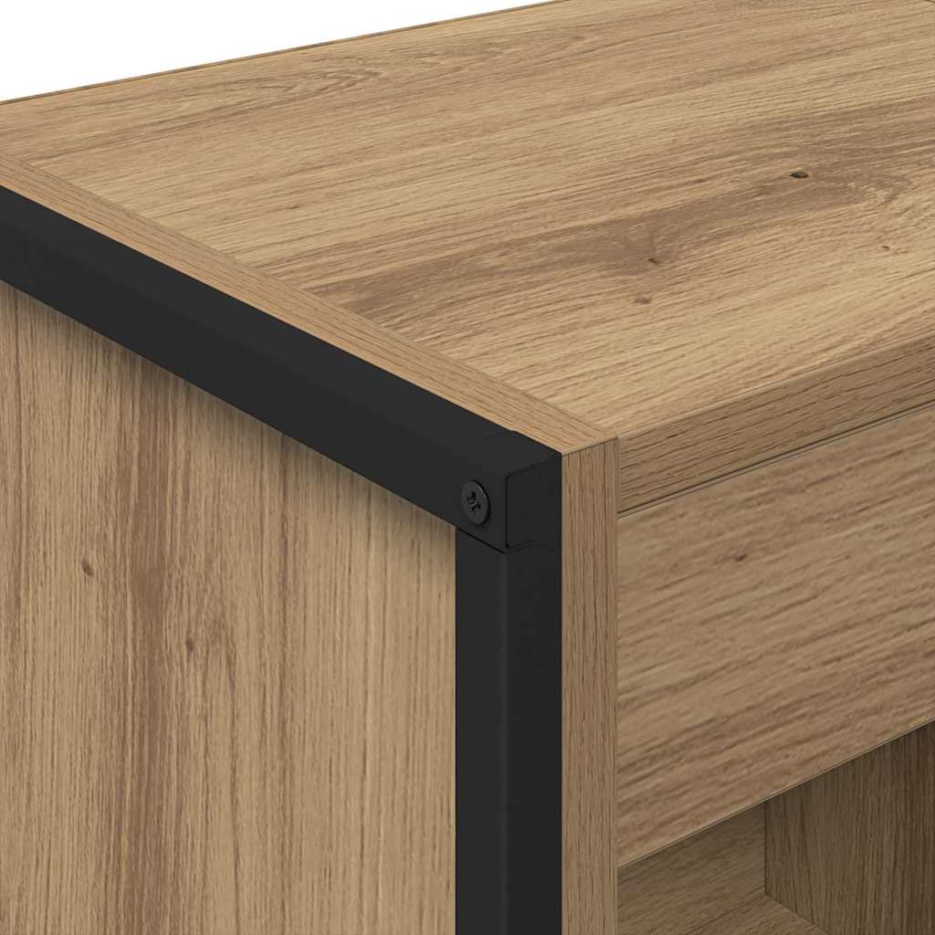 vidaXL Βιβλιοθήκη Καρυδιά Χειροποίητης Εργασίας 80 x 30 x 155 εκ