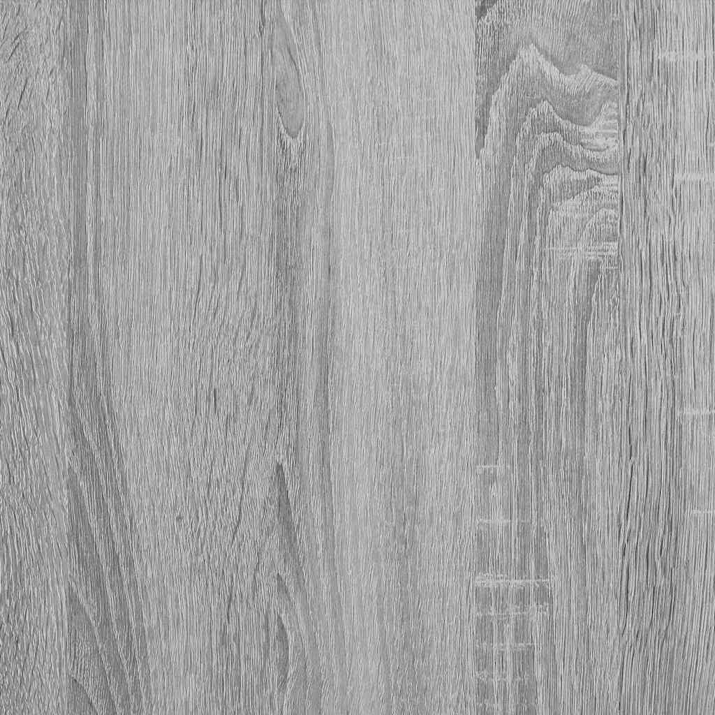 vidaXL Βιβλιοθήκη Γκρίζο Σονομα 80 x 30 x 155 εκ Επεξεργασμένο ξύλο