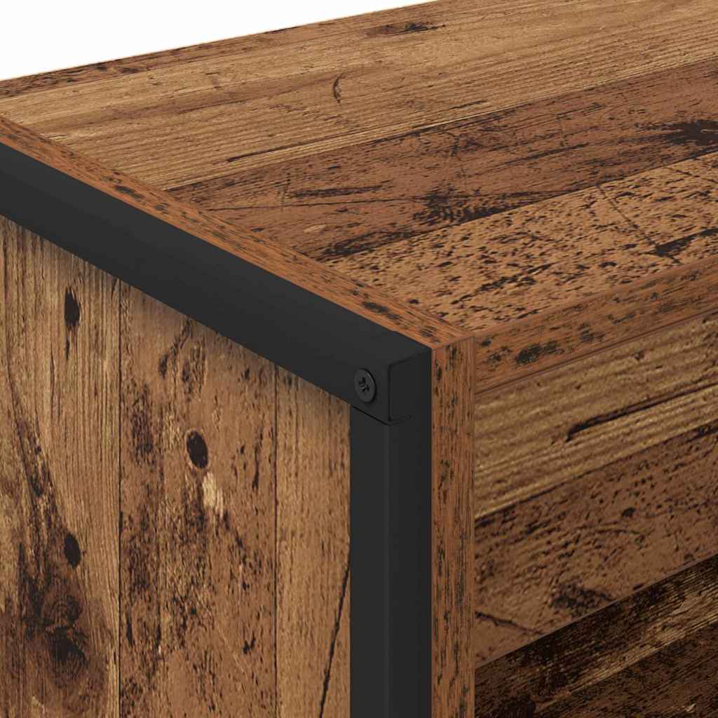 vidaXL Βιβλιοθήκη Παλιό Ξύλο 80 x 30 x 155 εκ Επεξεργασμένο ξύλο