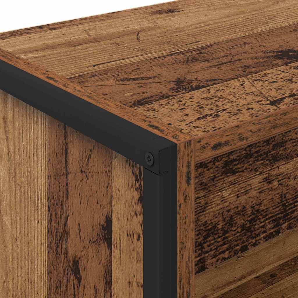 vidaXL Βιβλιοθήκη Παλιό Ξύλο 80 x 30 x 155 εκ Επεξεργασμένο ξύλο