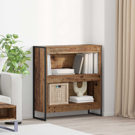 vidaXL Βιβλιοθήκη Παλιό Ξύλο 80 x 30 x 155 εκ Επεξεργασμένο ξύλο