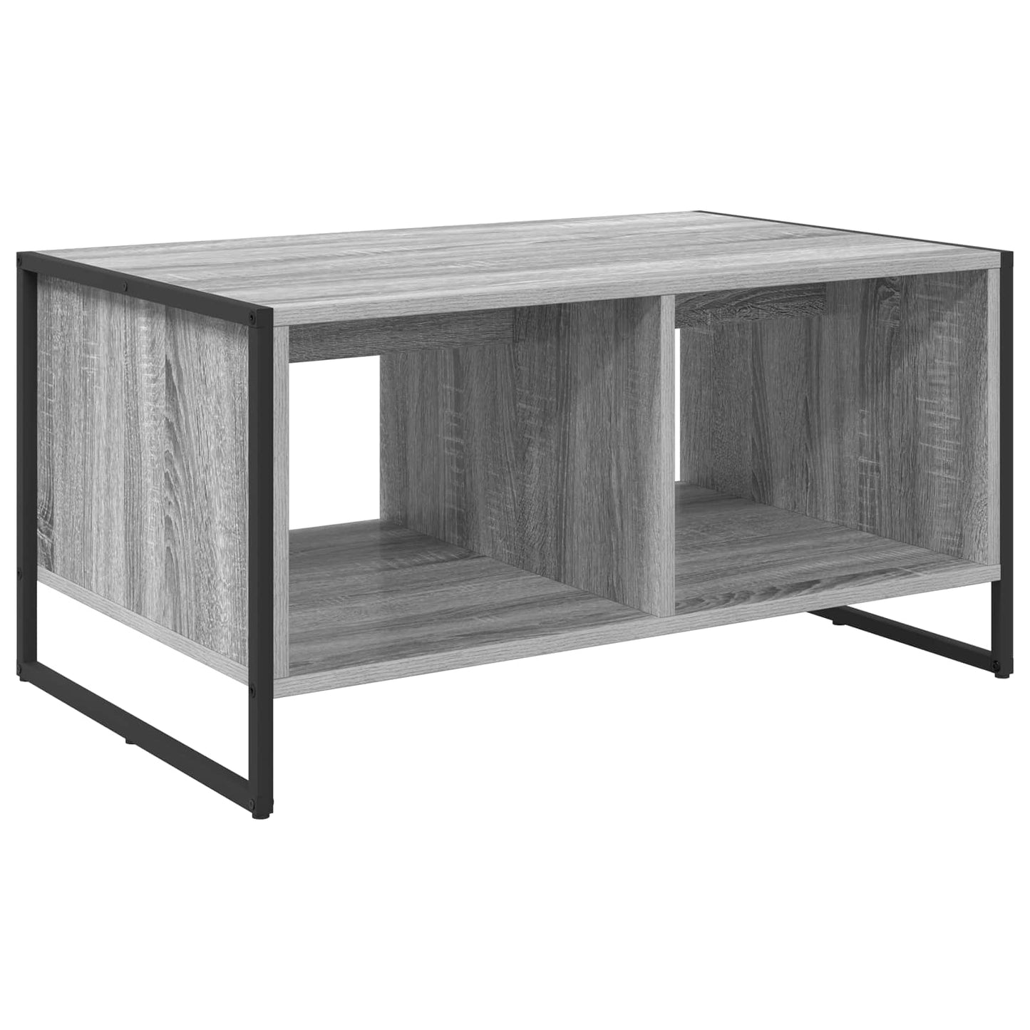 vidaXL Τραπεζάκι σαλονιού Γκρίζο Σονομα 80 x 50 x 40 cm