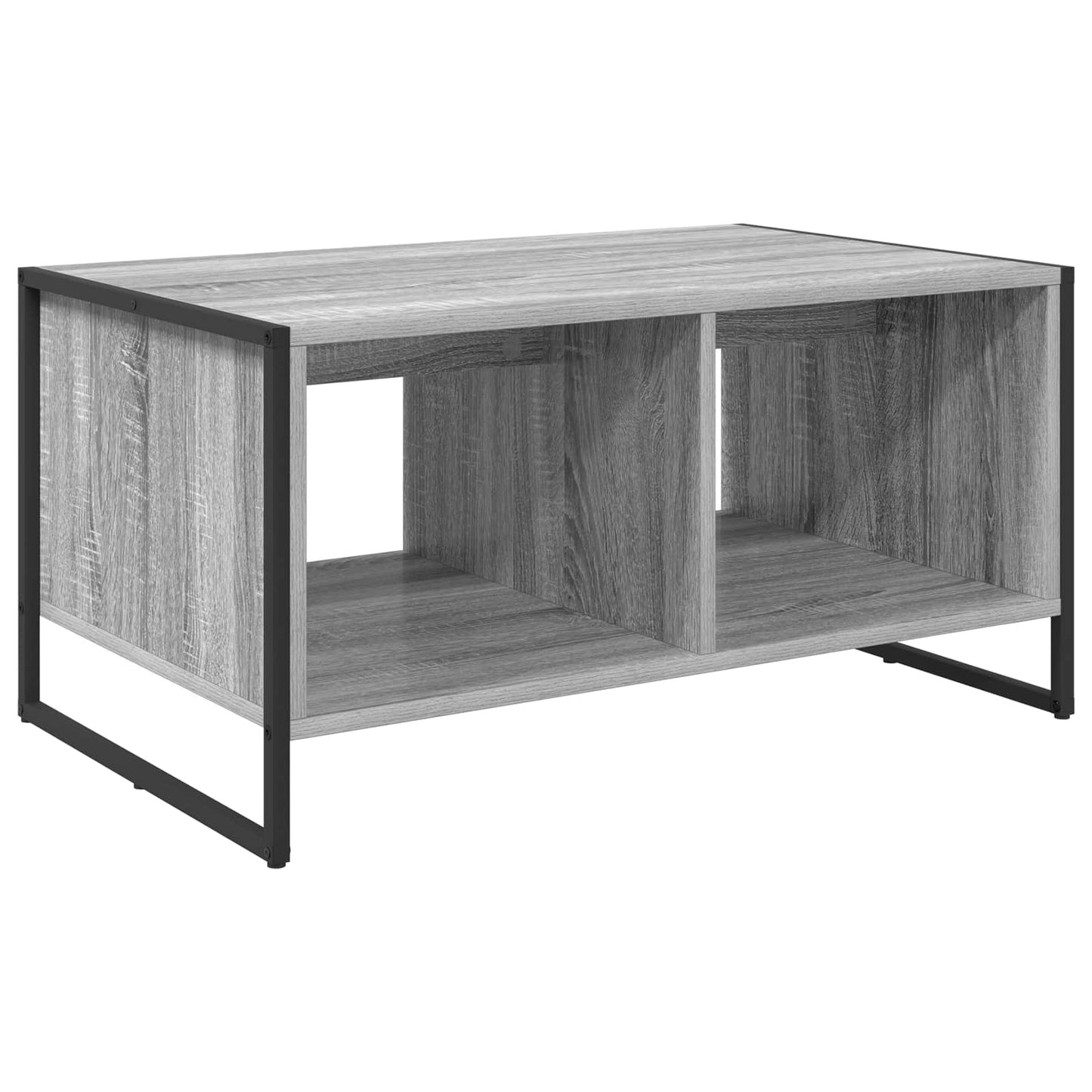 vidaXL Τραπεζάκι σαλονιού Γκρίζο Σονομα 80 x 50 x 40 cm