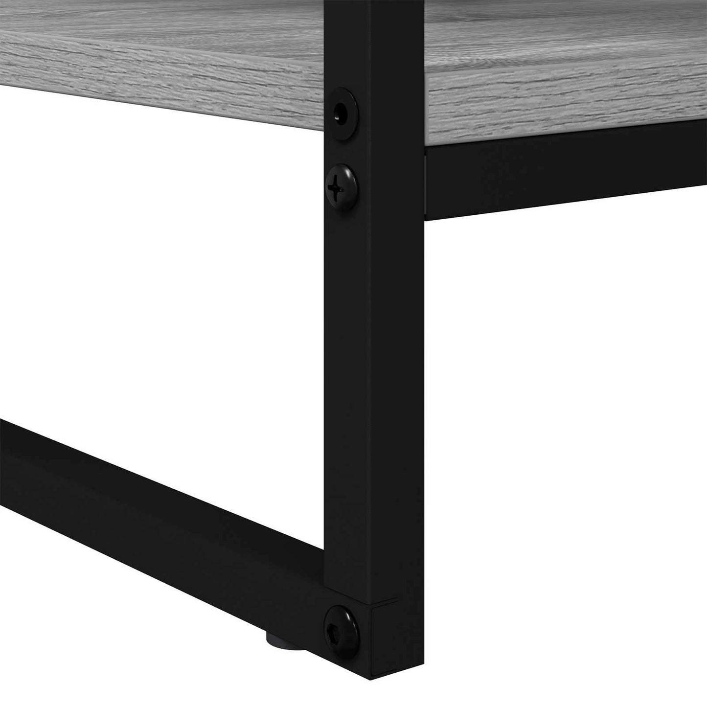 vidaXL Τραπεζάκι σαλονιού Γκρίζο Σονομα 80 x 50 x 40 cm
