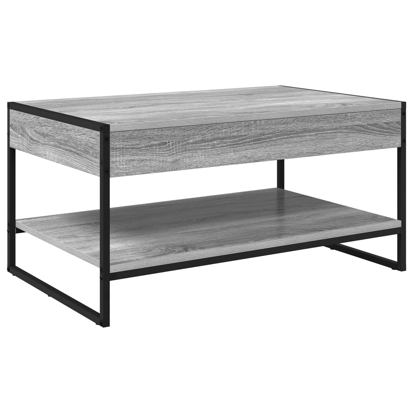 vidaXL Τραπεζάκι σαλονιού Γκρίζο Σονομα 80 x 50 x 40 cm