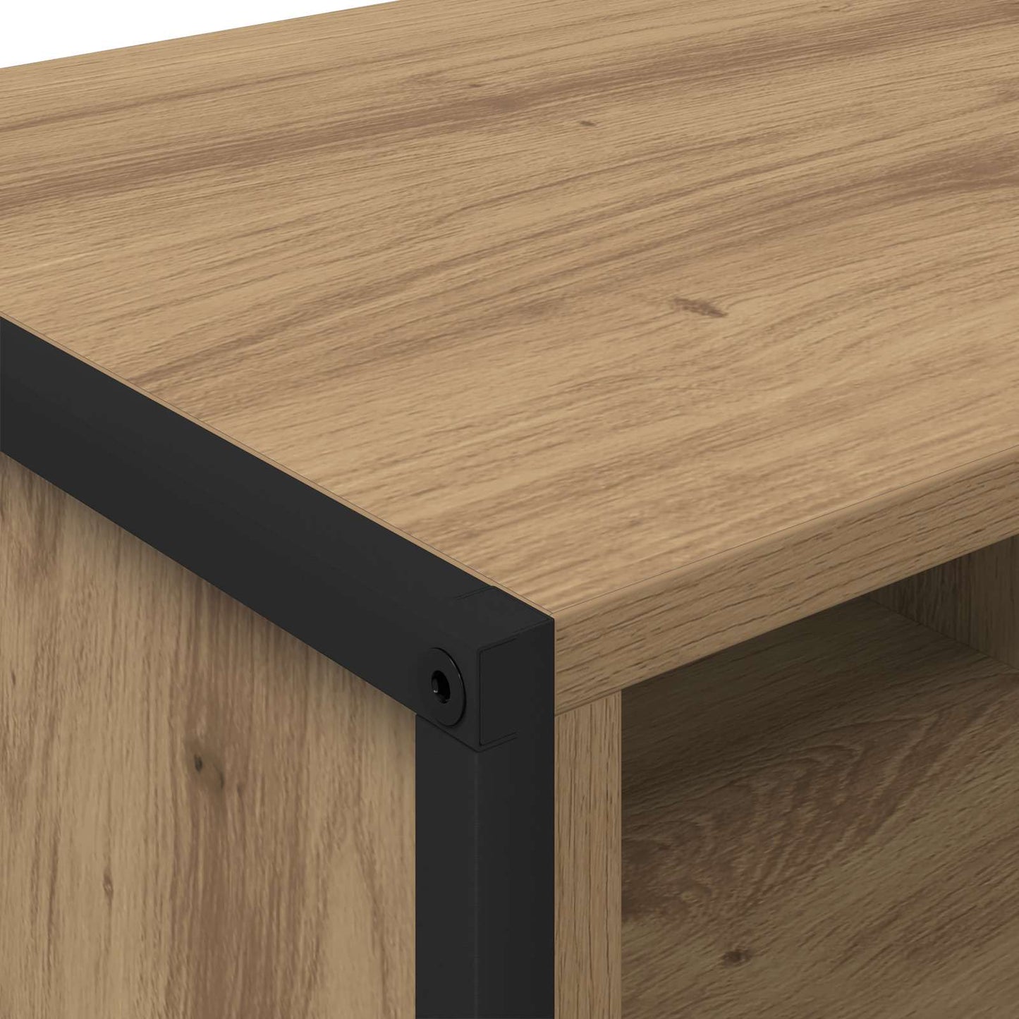 vidaXL Ντουλάπα Παπουτσιών με αποθήκευση Καρυδιά Χειροποίητης Εργασίας