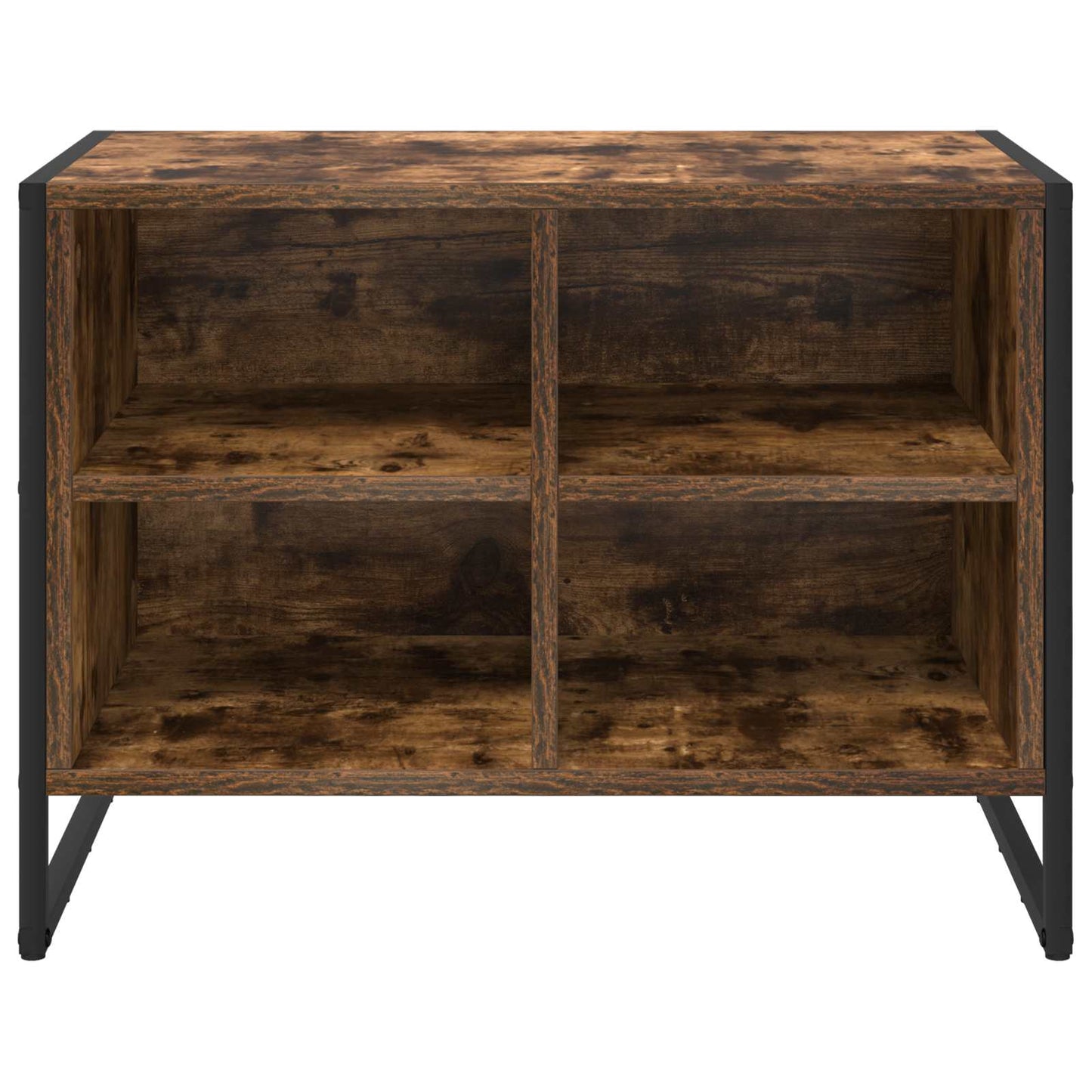 vidaXL Ντουλάπα Παπουτσιών Καπνιστό Δρύς 60 x 35 x 44 εκ.