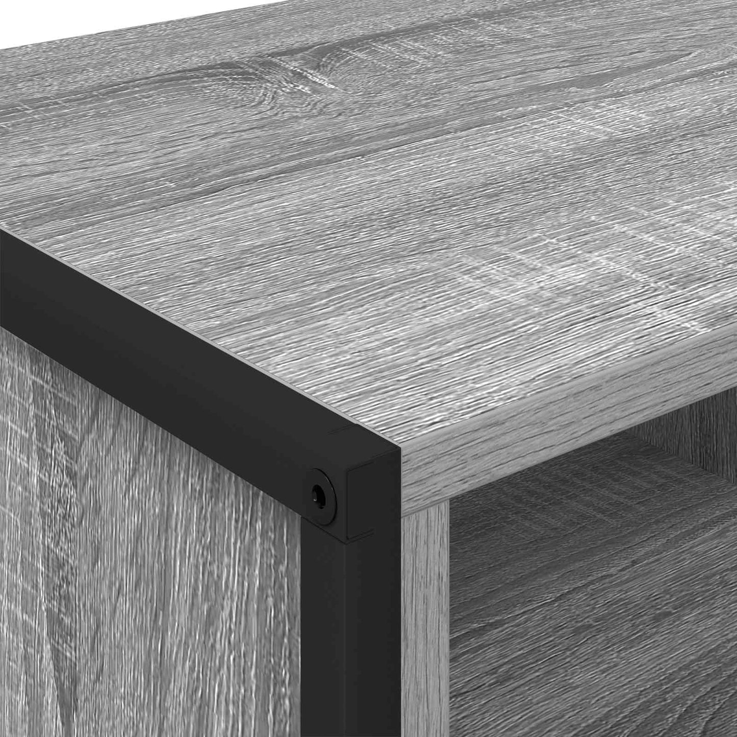 vidaXL Ντουλάπα Παπουτσιών Γκρίζο Σονομα 60 x 35 x 44 εκ.