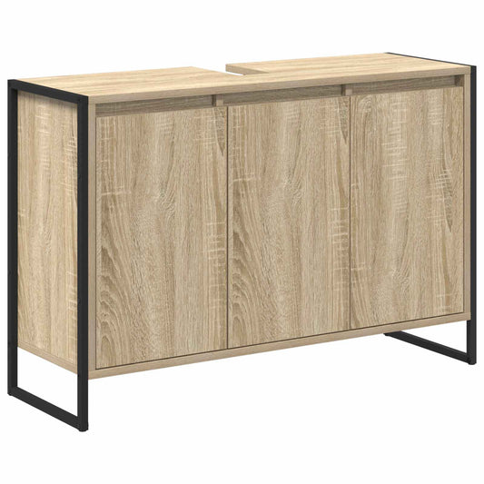 vidaXL Ντουλάπι Μπάνιου Σονόμα 90 x 30 x 60 cm Επεξεργασμένο ξύλο