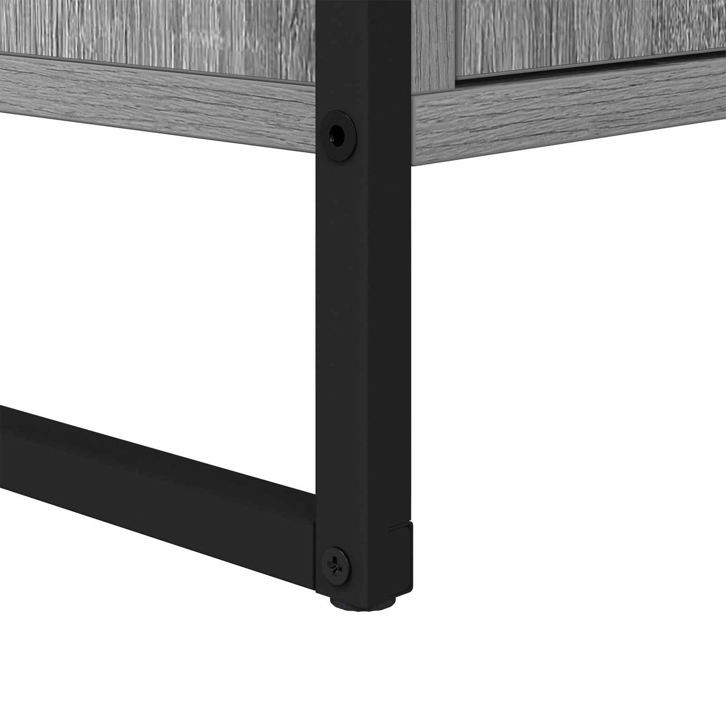 vidaXL Ντουλάπι Μπάνιου με αποθήκευση Γκρίζο Σονομα 90 x 30 x 60 cm