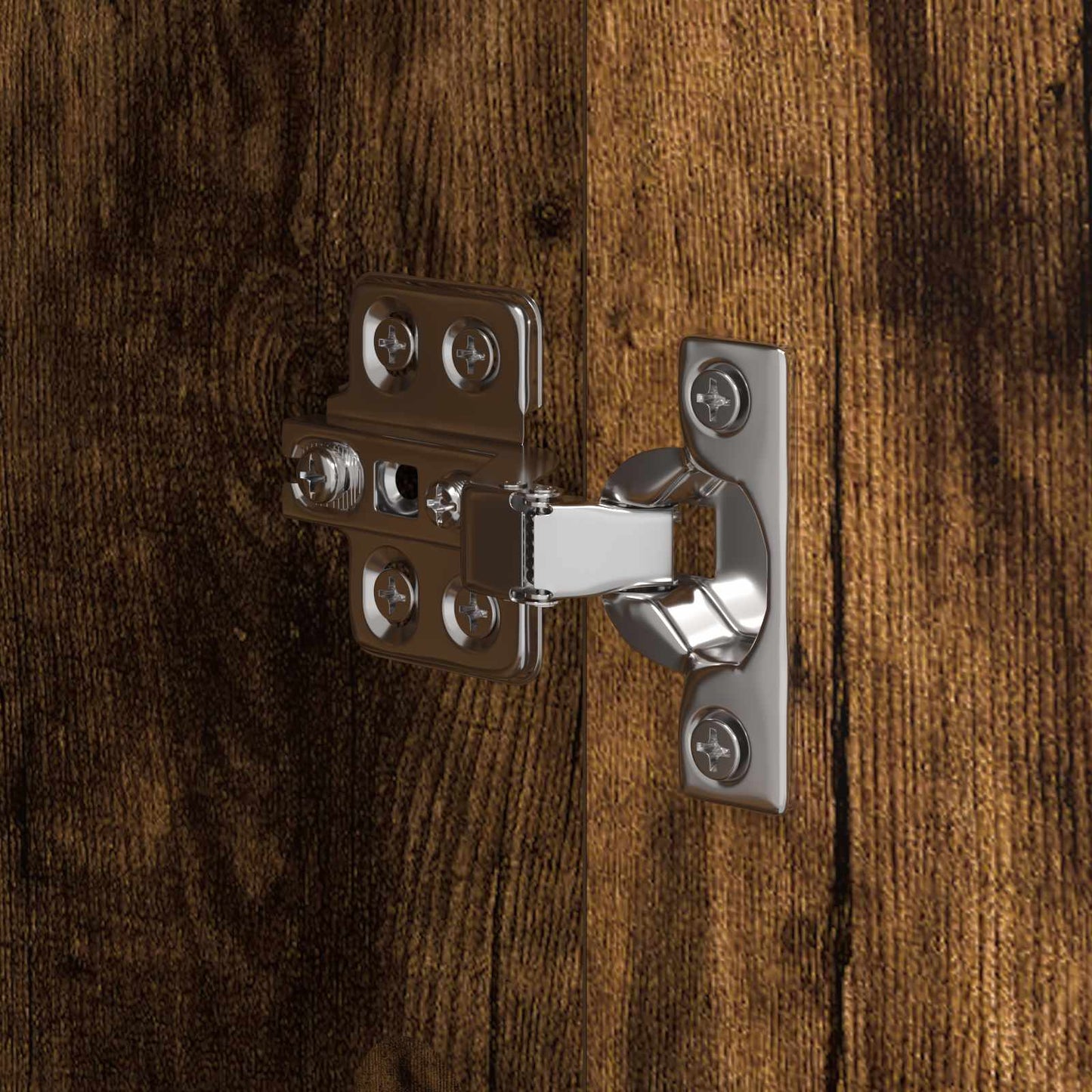 vidaXL Ντουλάπι Μπάνιου με συρτάρι Καπνιστό Δρύς 40 x 30 x 100 εκ