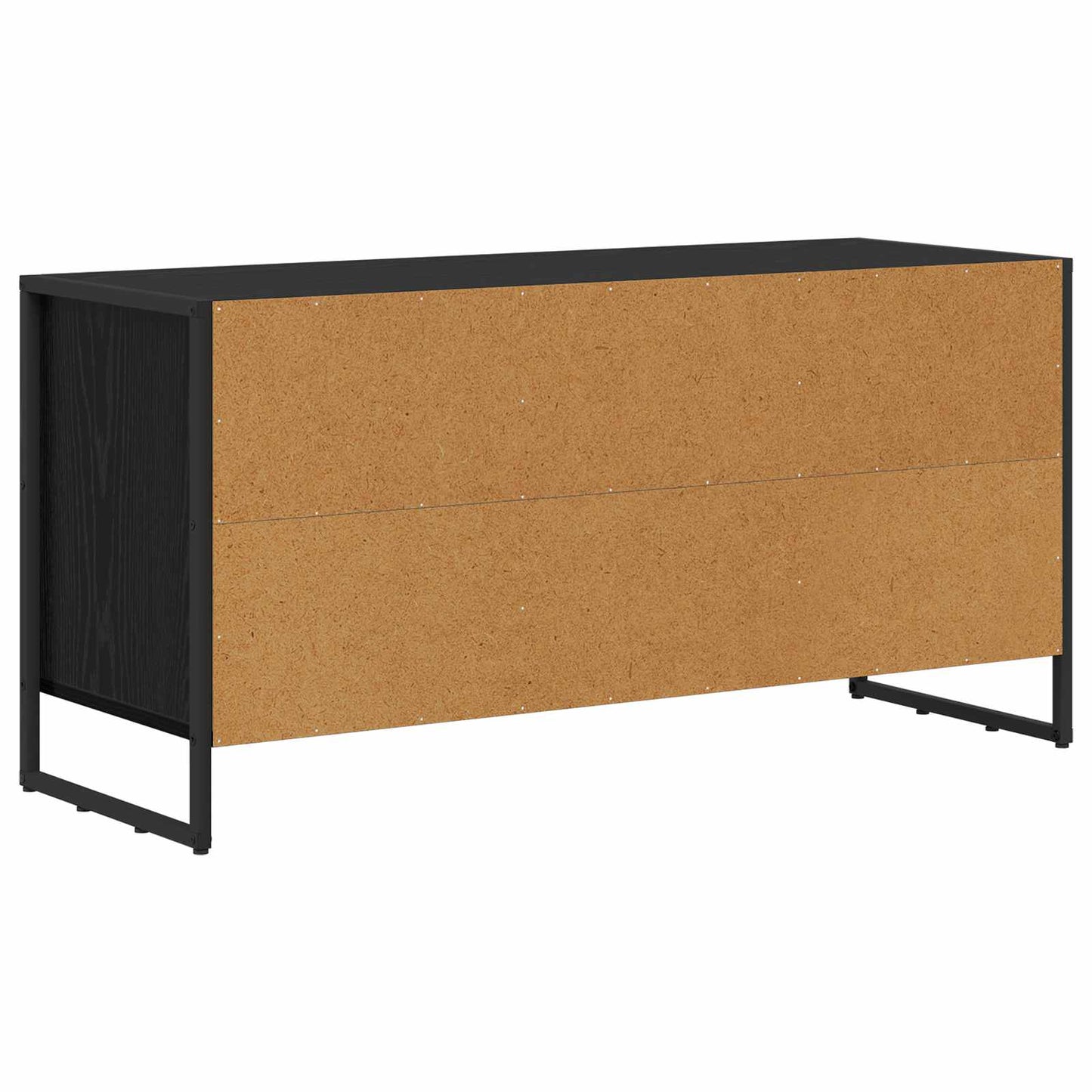 vidaXL Ντουλάπι TV Μαύρη Οξυά 100 x 36 x 49,5 εκ Επεξεργασμένο ξύλο