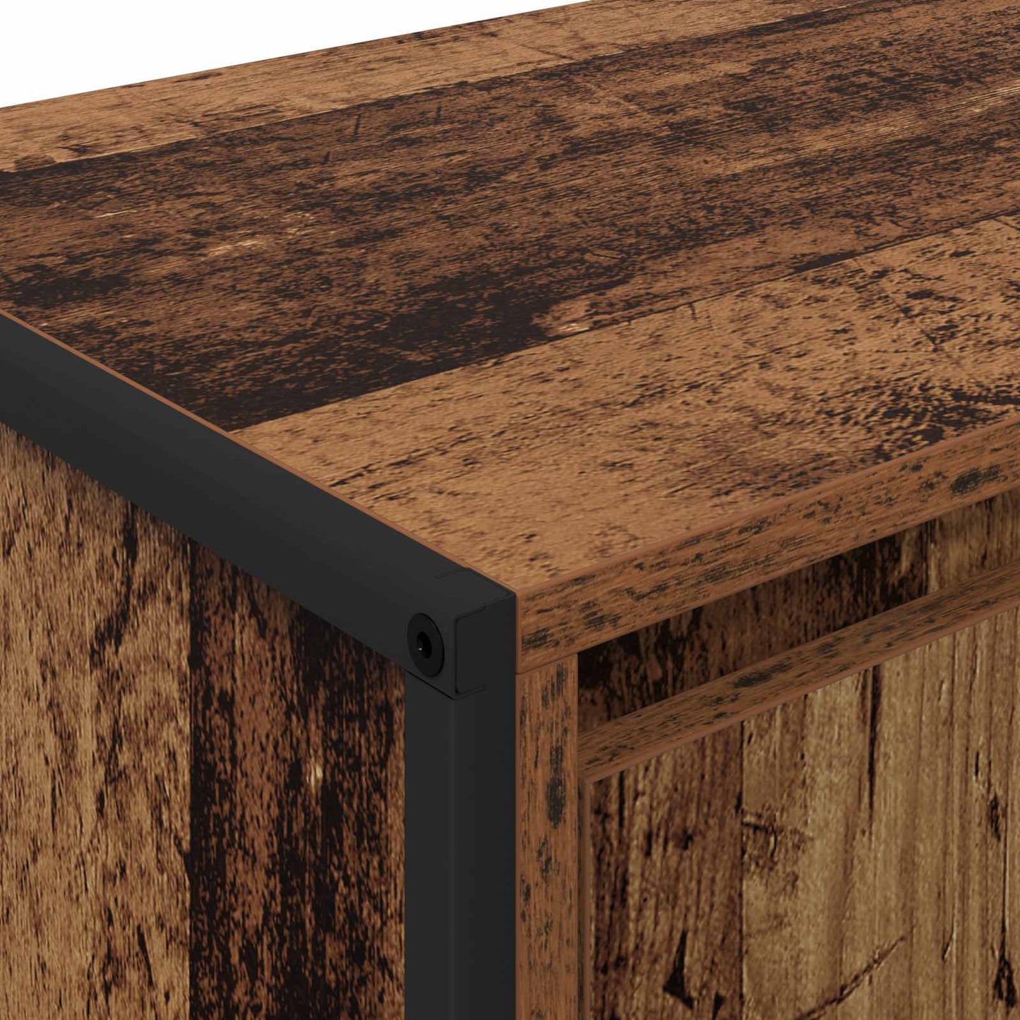 vidaXL Ντουλάπι TV Παλιό Ξύλο 140 x 36 x 49.5 εκ Επεξεργασμένο ξύλο