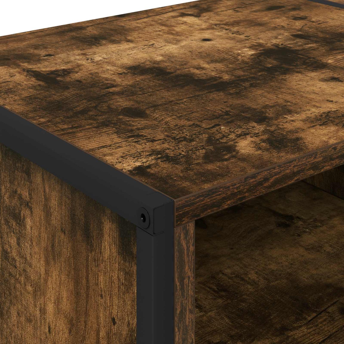 vidaXL Ντουλάπι TV Καπνιστό Δρύς 170.5 x 36 x 30.5 εκ