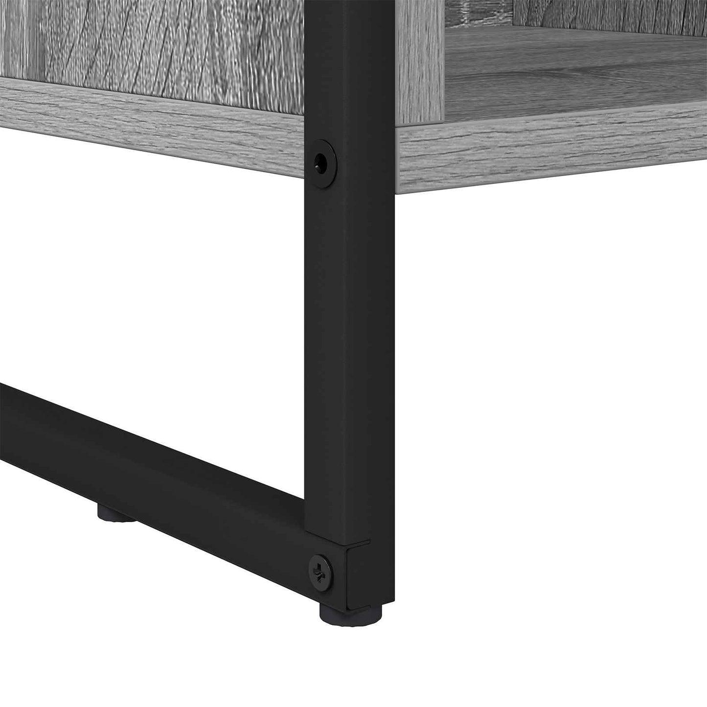 vidaXL Βιβλιοθήκη Γκρίζο Σονομα 99.5 x 30 x 108.5 εκ