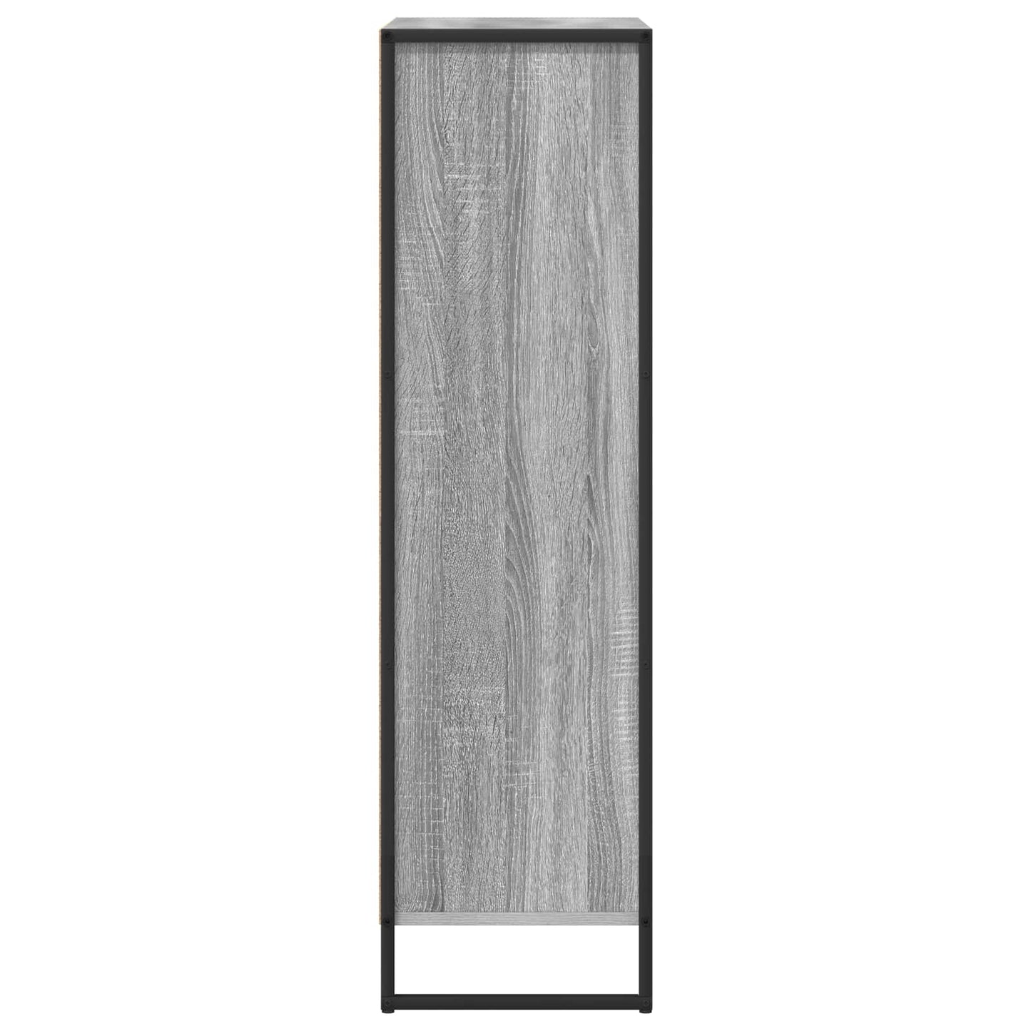 vidaXL Βιβλιοθήκη Γκρίζο Σονομα 68 x 30 x 108.5 εκ. Επεξεργασμένο ξύλο