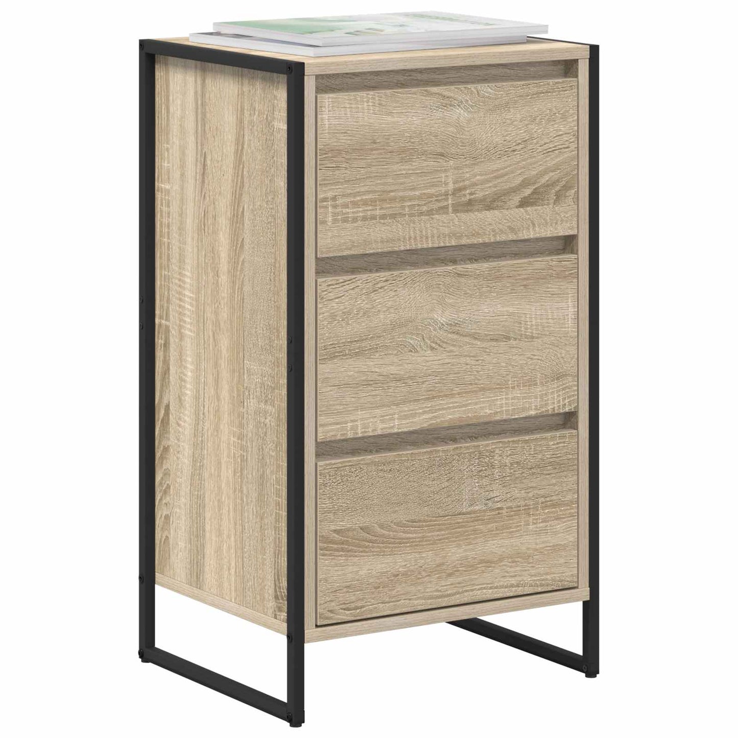 vidaXL Πλαϊνό γραφείο Σονόμα 42 x 36 x 75.5 εκ. Επεξεργασμένο ξύλο