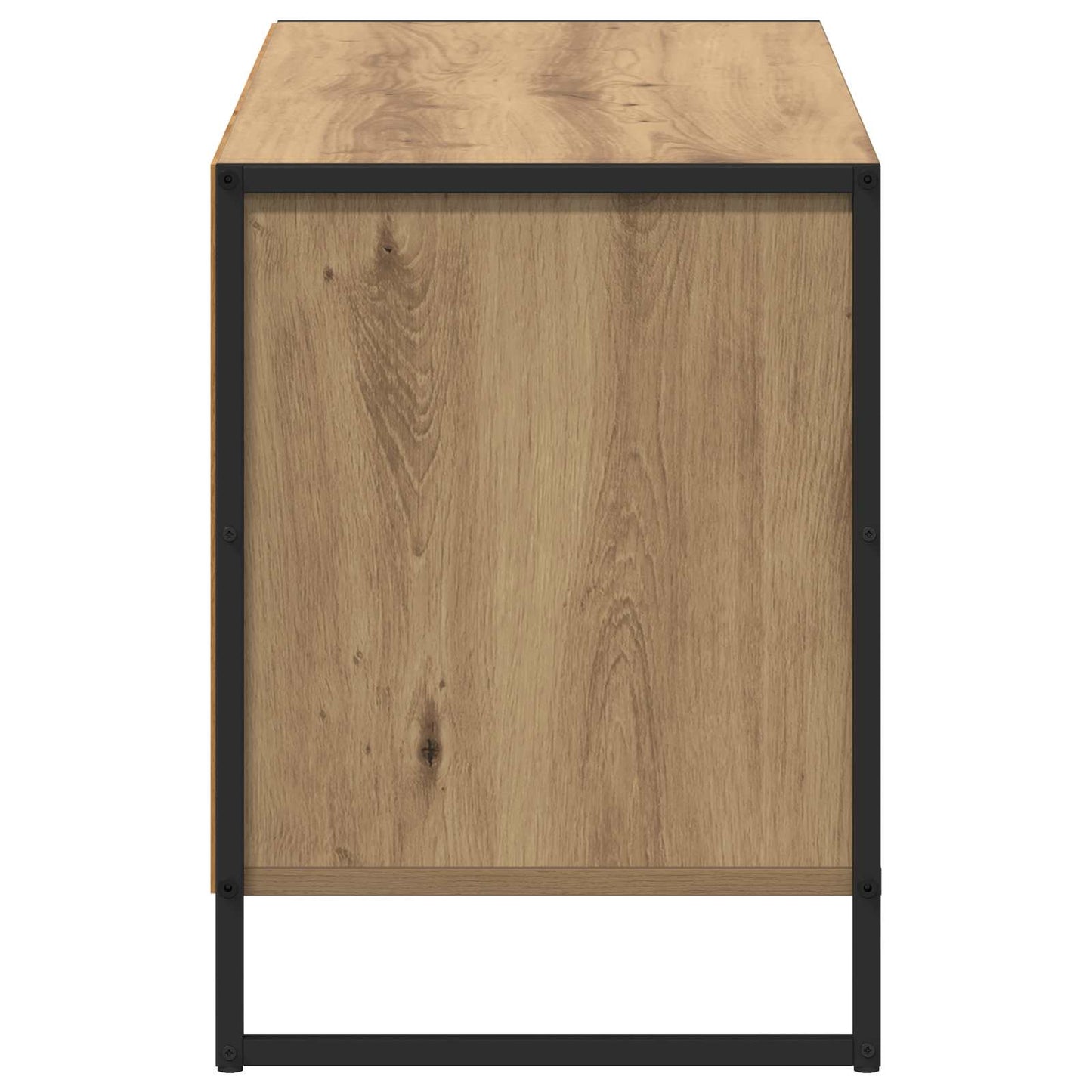 vidaXL Ντουλάπι TV Καρυδιά Χειροποίητης Εργασίας 100 x 36 x 49,5 εκ