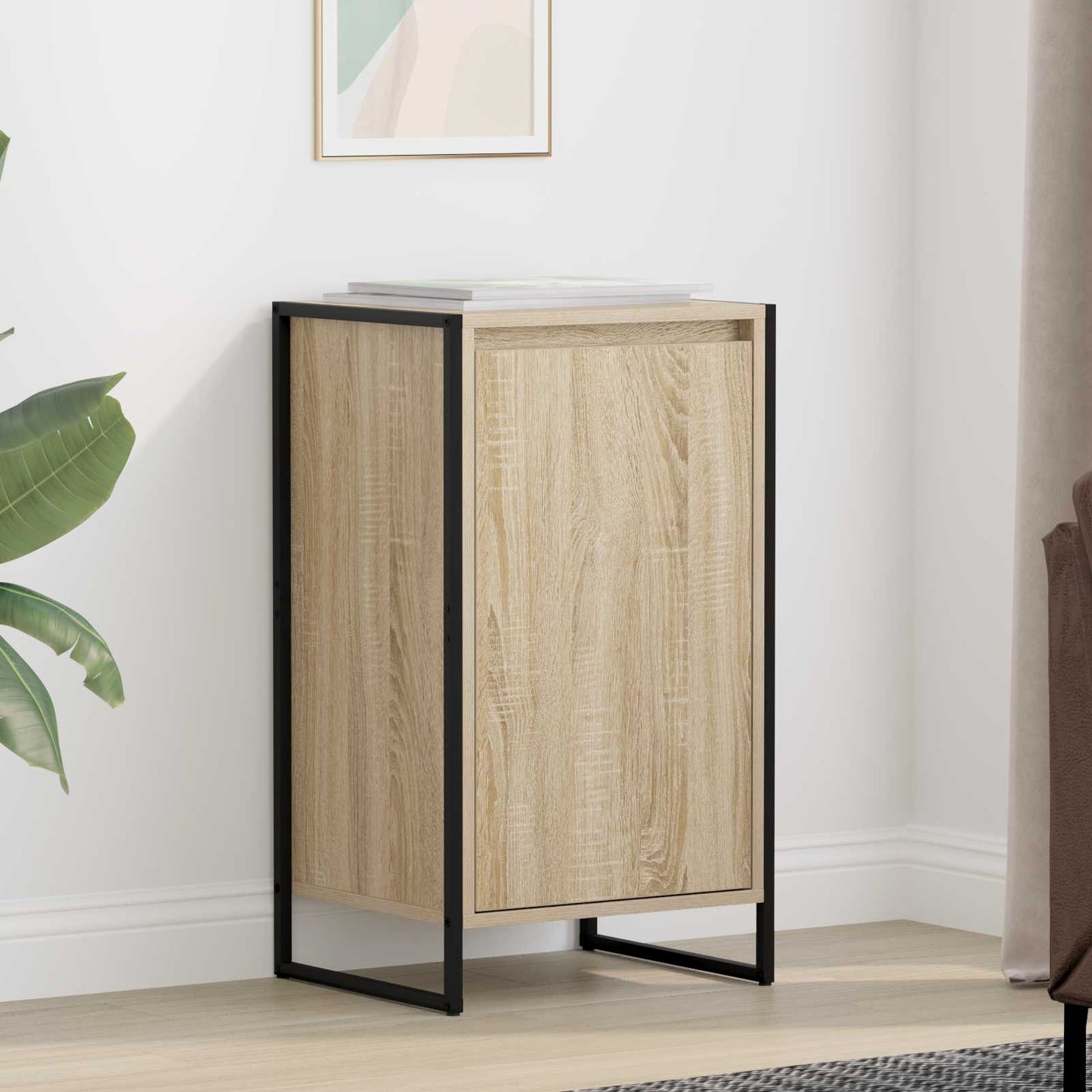 vidaXL Πλαϊνό γραφείο Σονόμα 43 x 36 x 75,5 εκ. Επεξεργασμένο ξύλο
