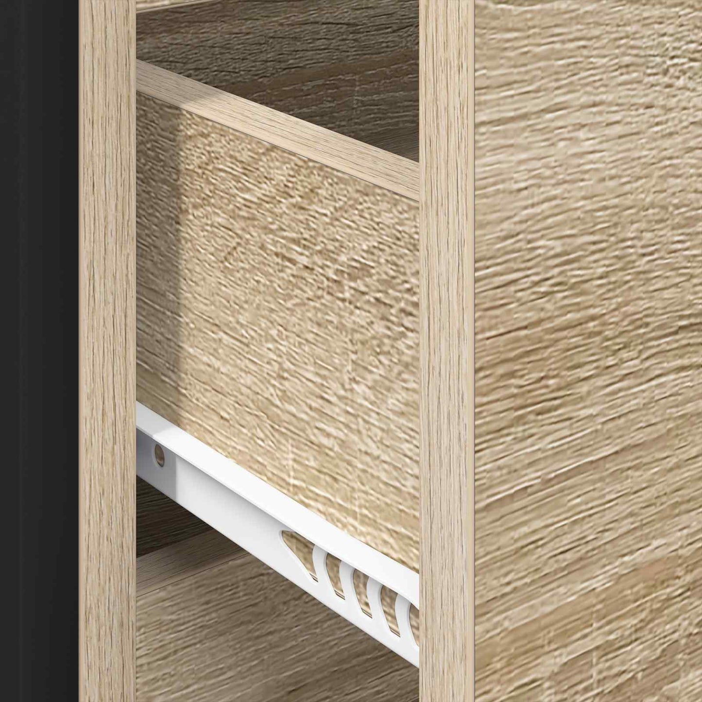 vidaXL Πλαϊνό γραφείο Σονόμα 79 x 36 x 75.5 εκ. Επεξεργασμένο ξύλο