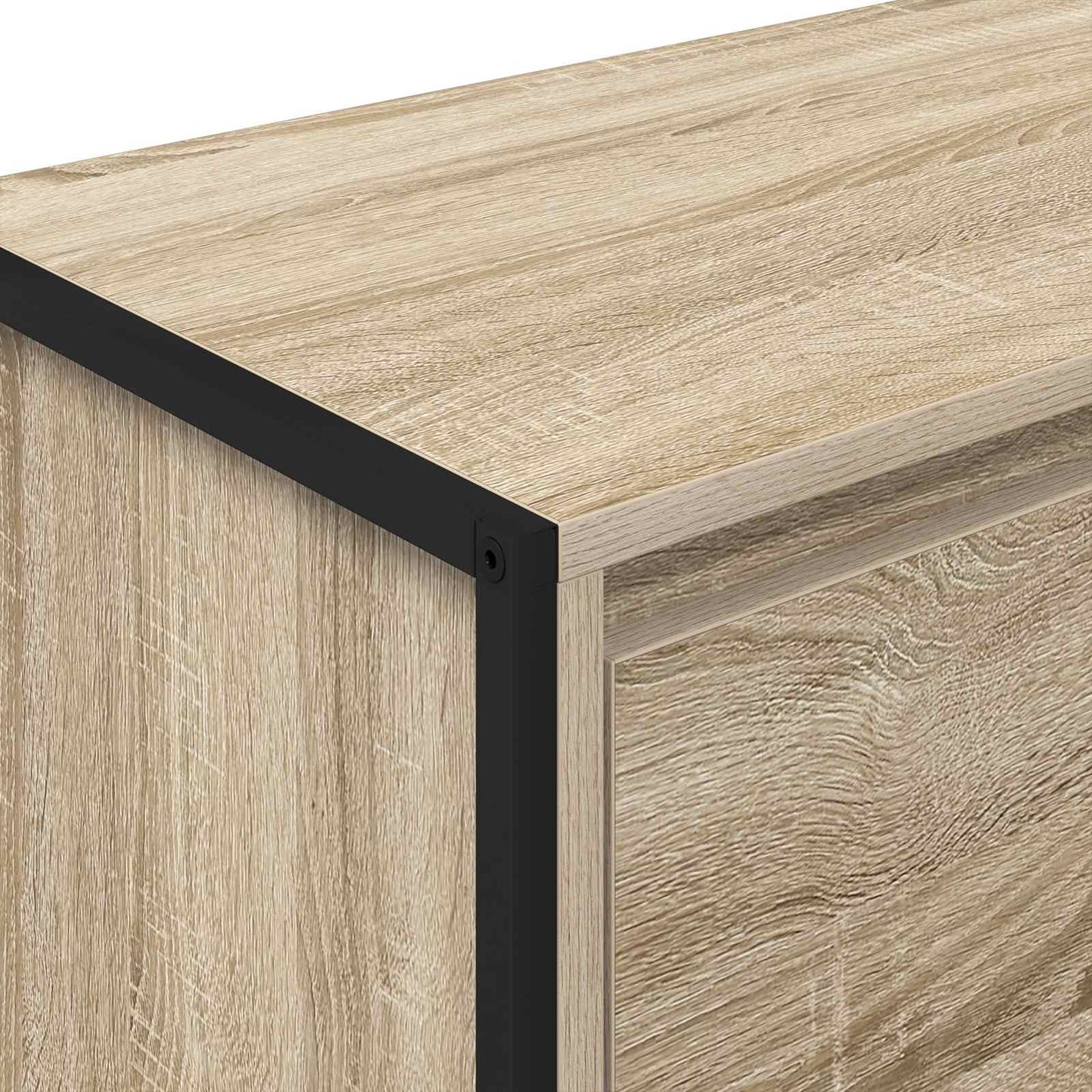 vidaXL Βοηθητικό ντουλάπι Σονόμα 79 x 36 x 75 εκ Επεξεργασμένο ξύλο