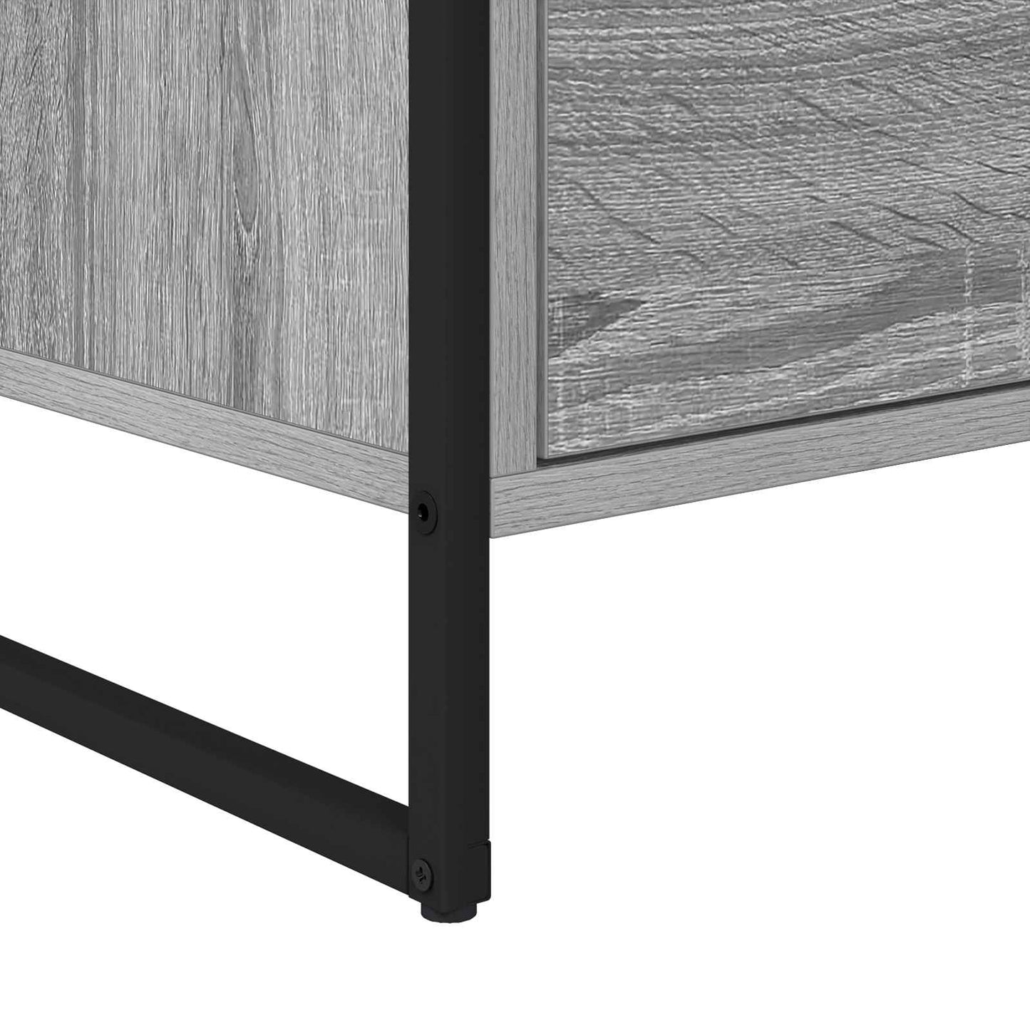 vidaXL Βοηθητικό ντουλάπι Γκρίζο Σονομα 79 x 36 x 75 εκ