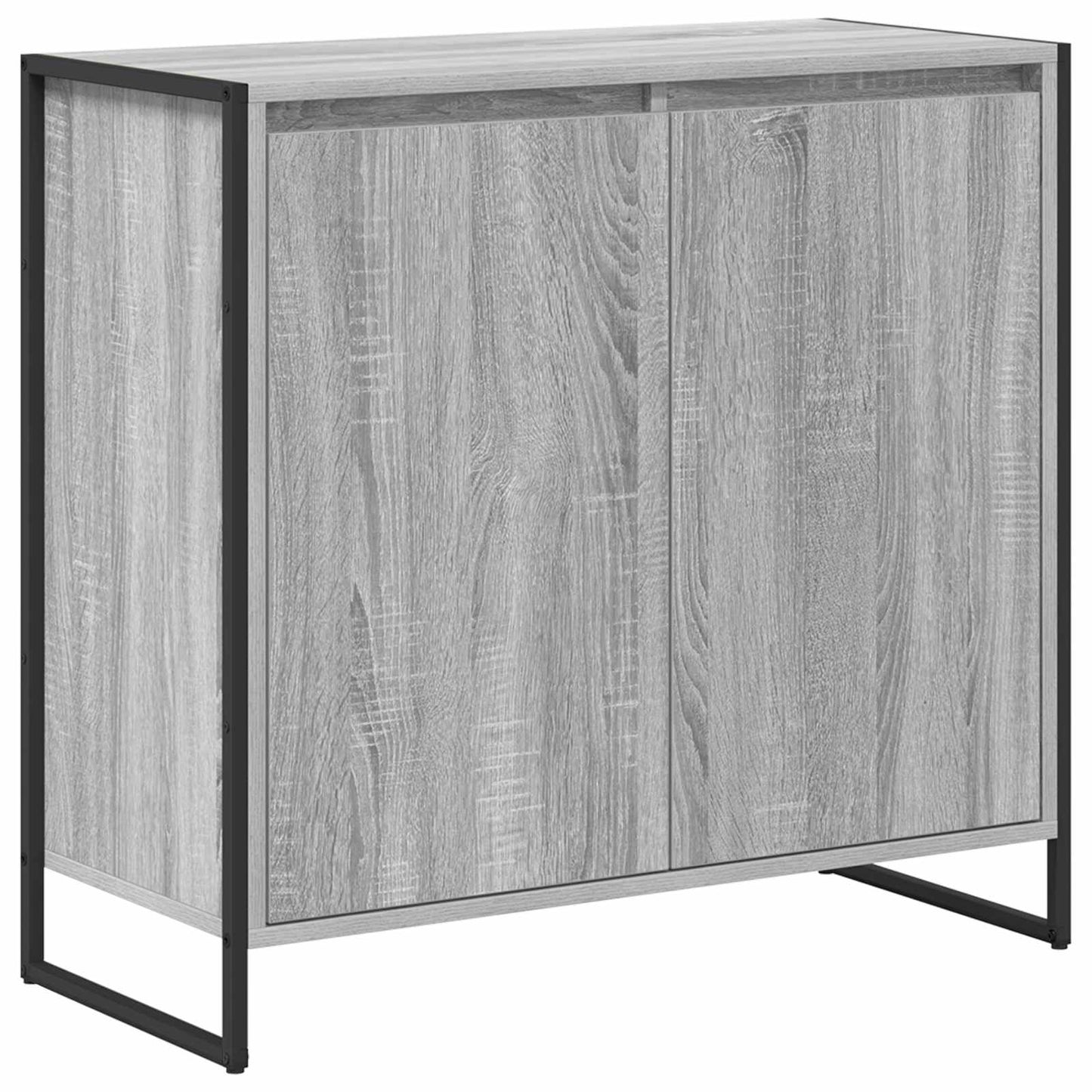 vidaXL Βοηθητικό ντουλάπι Γκρίζο Σονομα 79 x 36 x 75 εκ