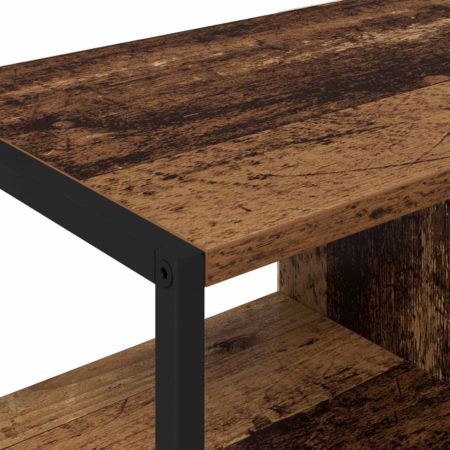 vidaXL Βοηθητικό ντουλάπι Παλιό Ξύλο 96.5 x 30 x 75 εκ