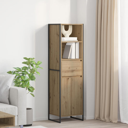 vidaXL Βιβλιοθήκη Καρυδιά Χειροποίητης Εργασίας 43 x 36 x 150.5 εκ