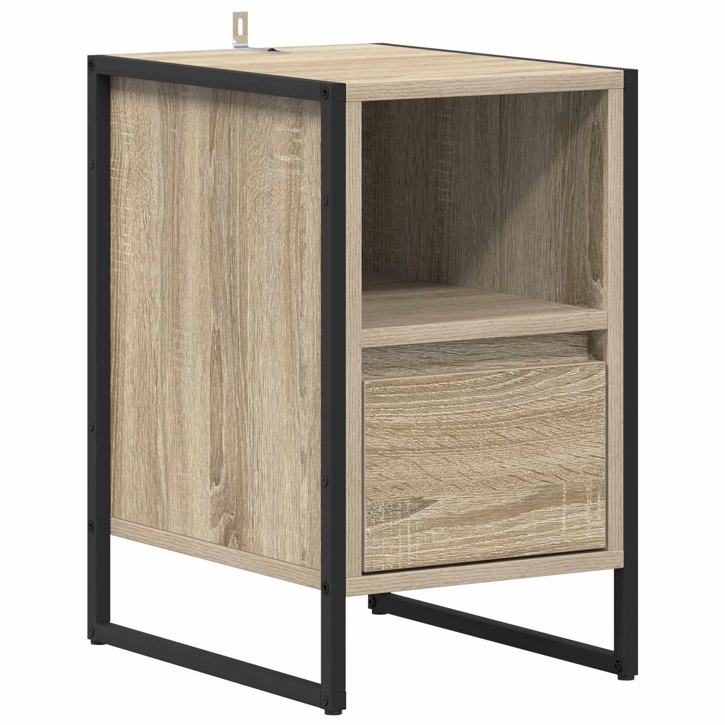 vidaXL Κομοδίνο 2 pcs Σονόμα 39,5 x 30 x 50 εκ Επεξεργασμένο ξύλο